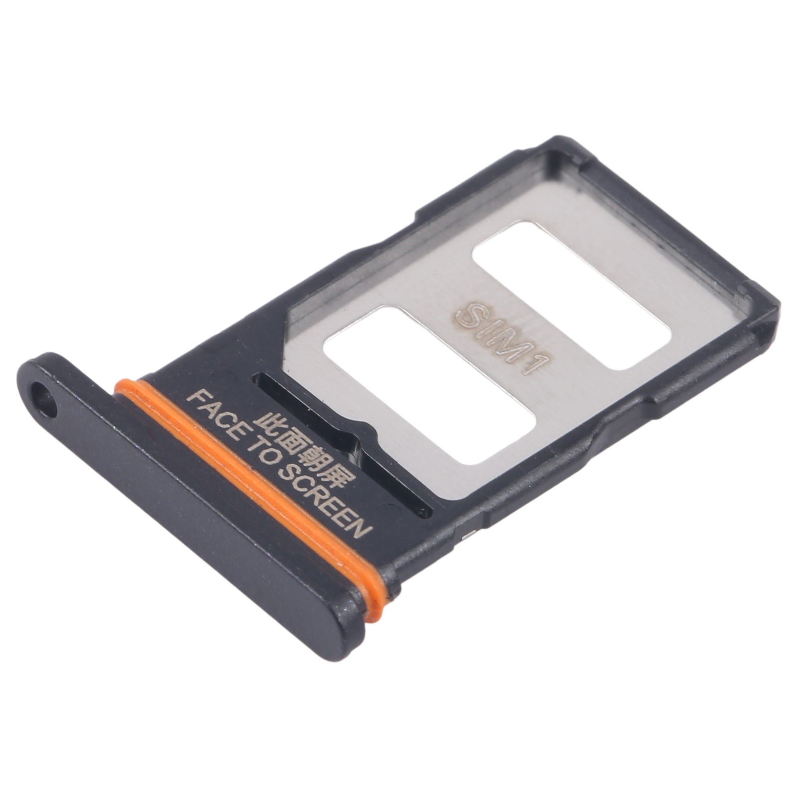 For Xiaomi Poco F6 Original SIM Card Tray + SIM Card Tray (Black)