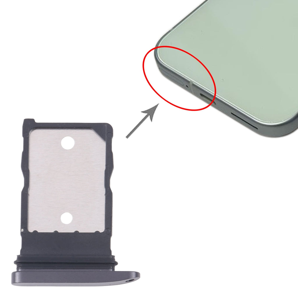 For Google Pixel 9 Original SIM Card Tray (Black)