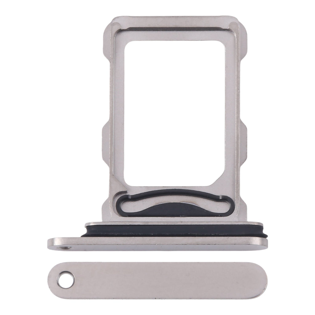 For iPhone 16 Pro Max SIM + SIM Card Tray (Titanium Color)