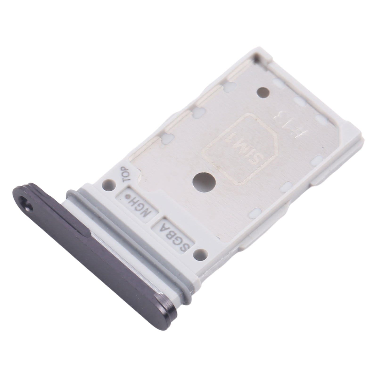 For Samsung Galaxy S24 FE SM-S721B Original SIM Card Tray + SIM Card Tray (Graphite Black)