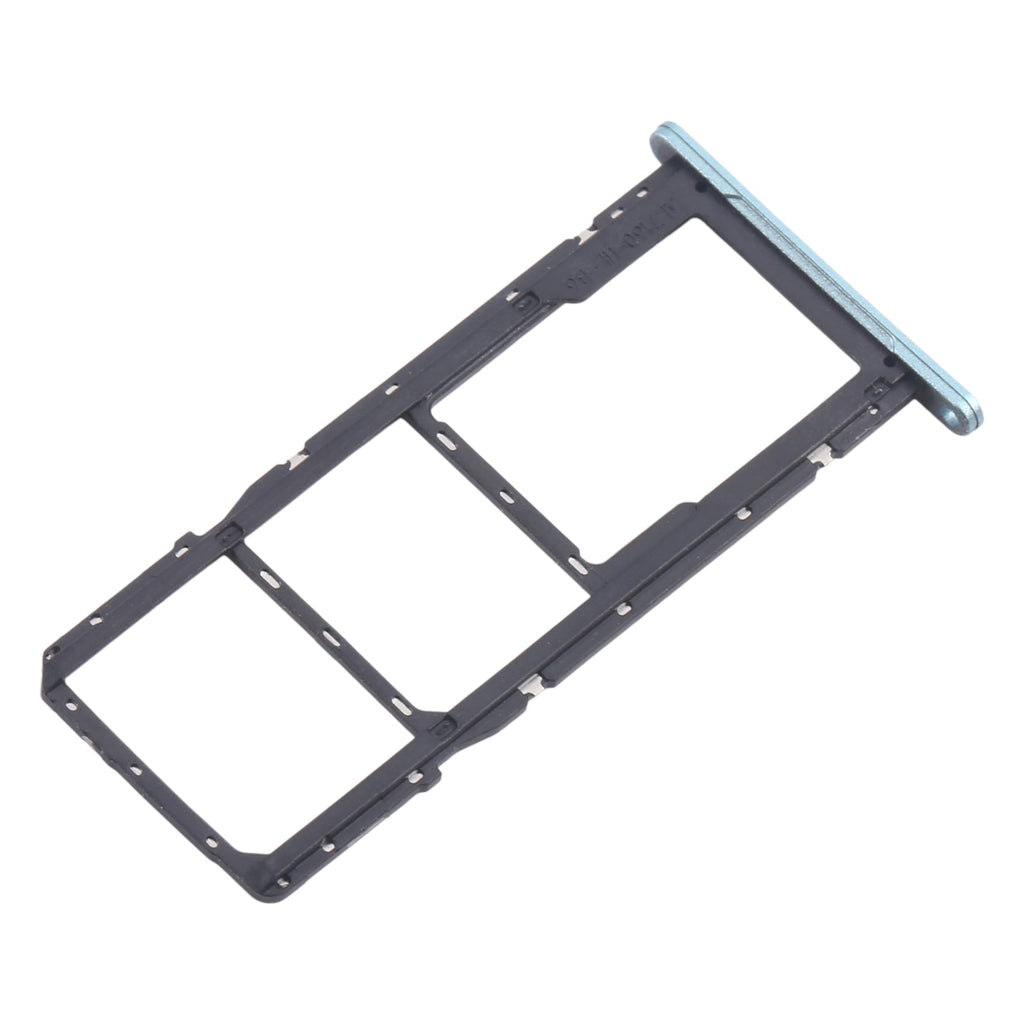 For Samsung Galaxy A06 SM-A065F Original SIM Card Tray + SIM Card Tray + Micro SD Card Tray (Green)