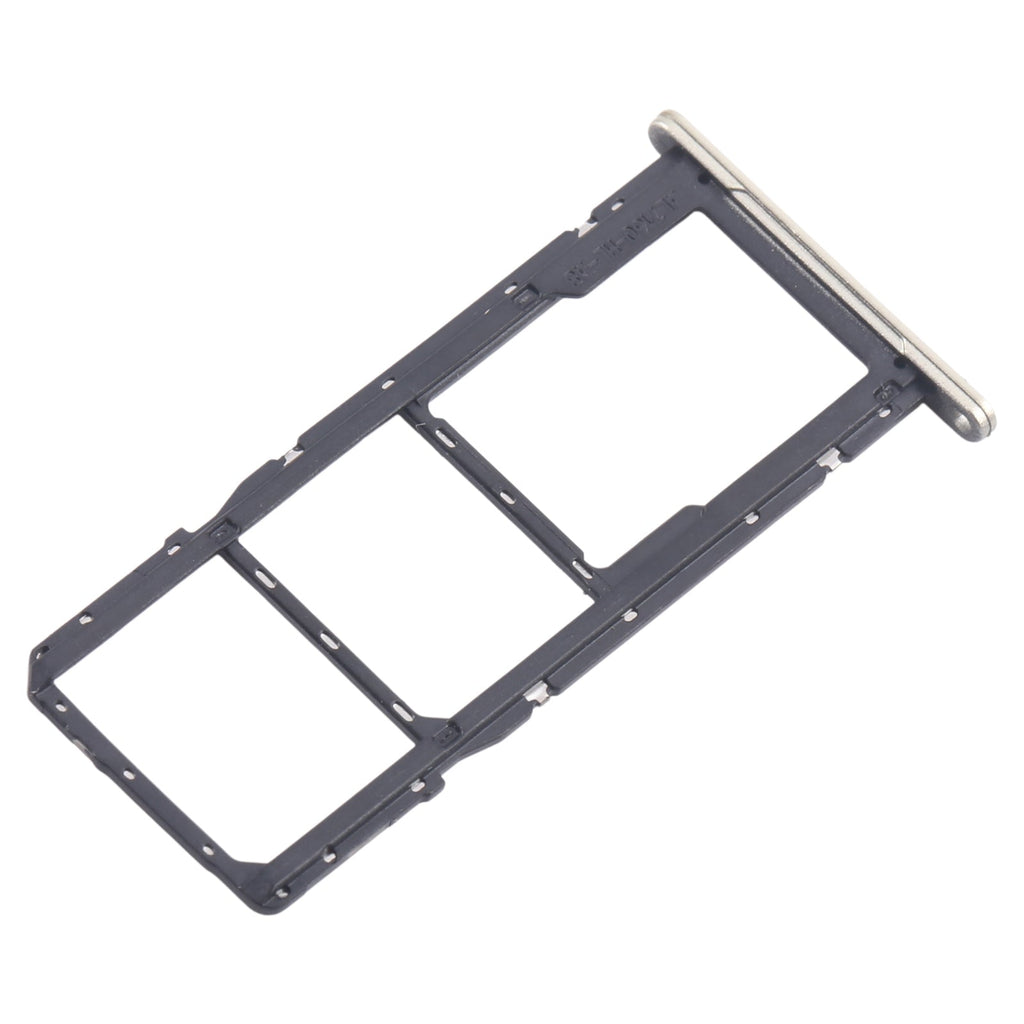 For Samsung Galaxy A06 SM-A065F Original SIM Card Tray + SIM Card Tray + Micro SD Card Tray (Gold)
