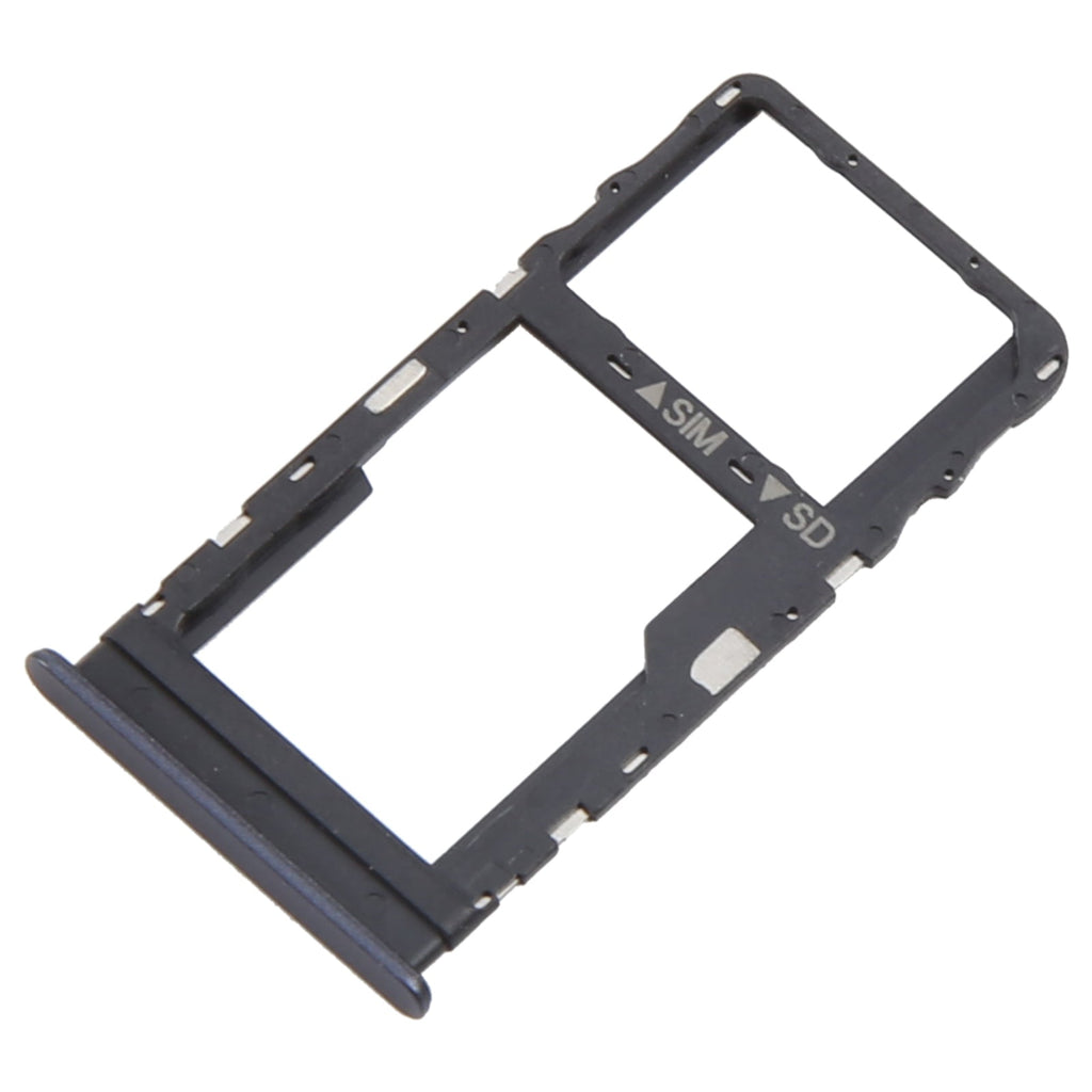 For TCL NxtPaper 11 Original SIM Card Tray + Micro SD Card Tray (Grey)