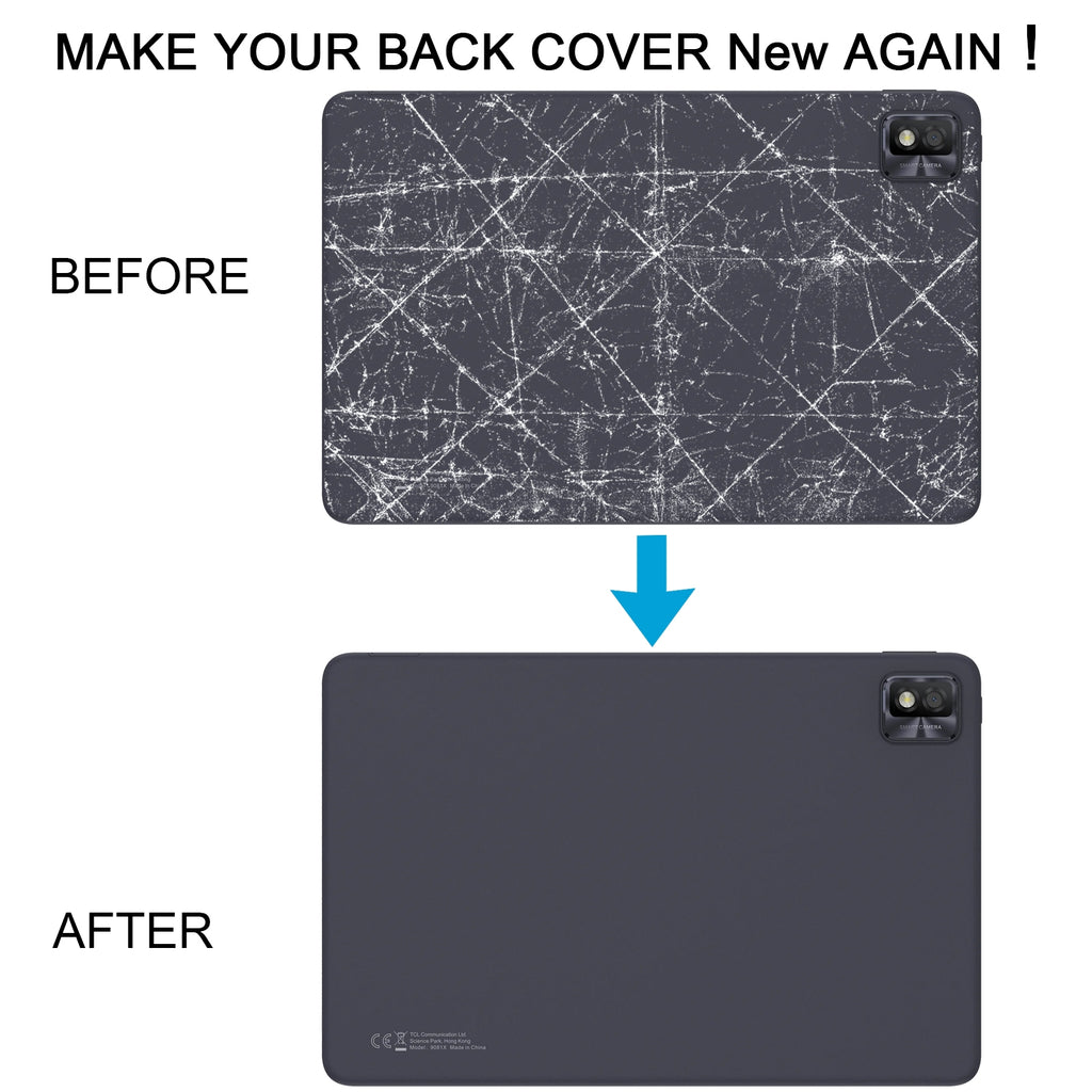 For TCL Tab 10s 4G Original Battery Back Cover(Black)