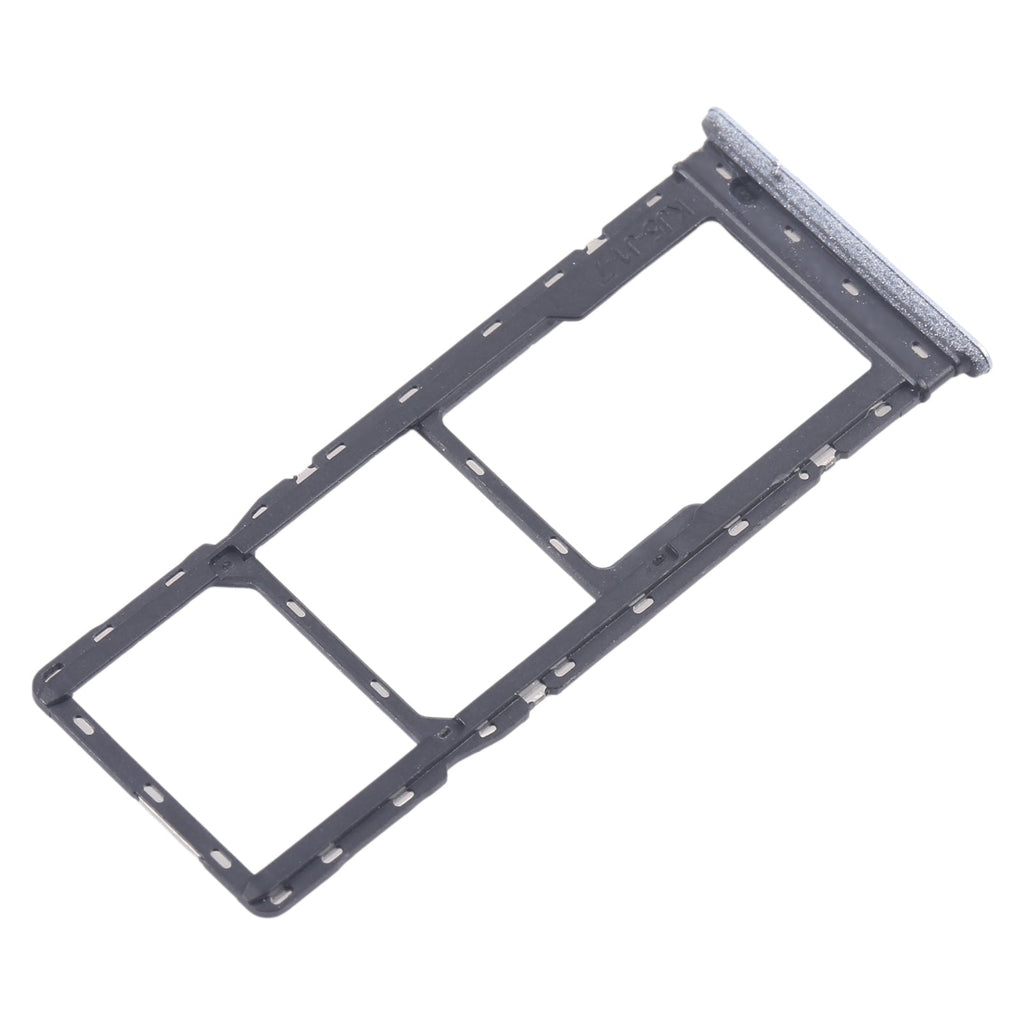 For Infinix Smart 8 X6525 5pcs SIM Card Tray + SIM Card Tray + Micro SD Card Tray (Silver)