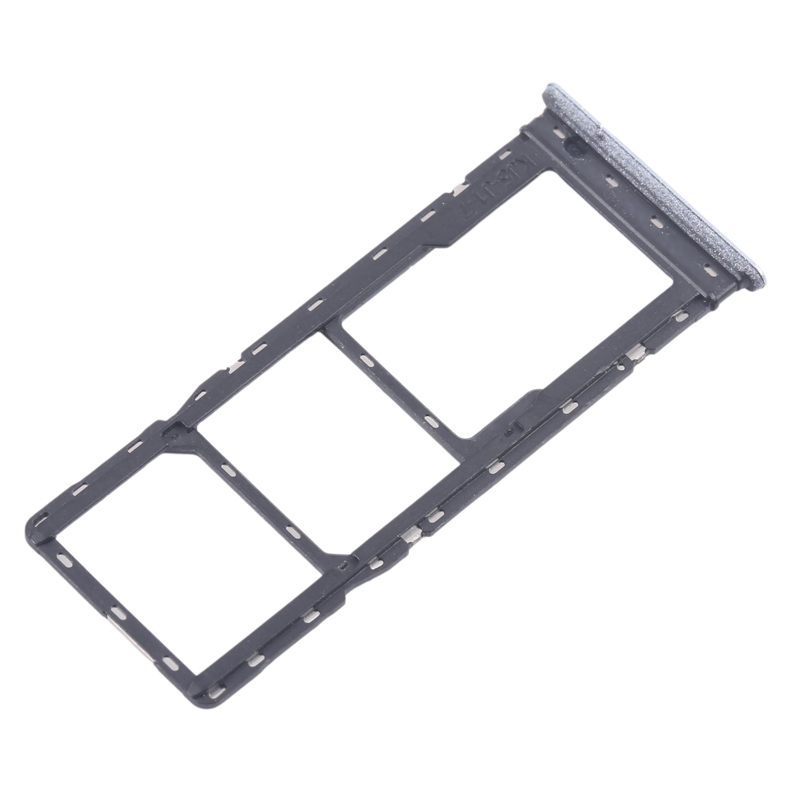 For Infinix Smart 8 X6525 5pcs SIM Card Tray + SIM Card Tray + Micro SD Card Tray (Silver)