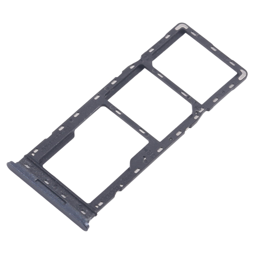 For Infinix Smart 8 India 5pcs SIM Card Tray + SIM Card Tray + Micro SD Card Tray (Black)