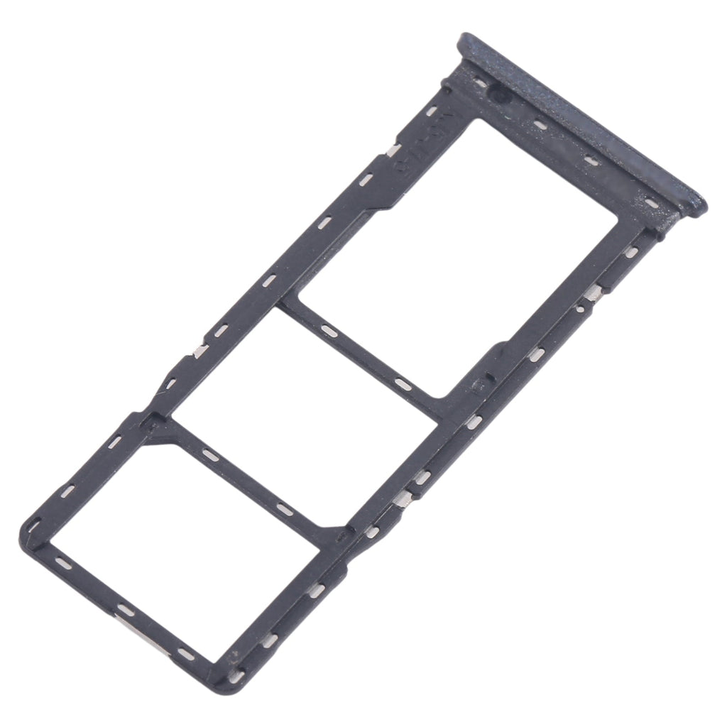 For Infinix Smart 8 India 5pcs SIM Card Tray + SIM Card Tray + Micro SD Card Tray (Black)
