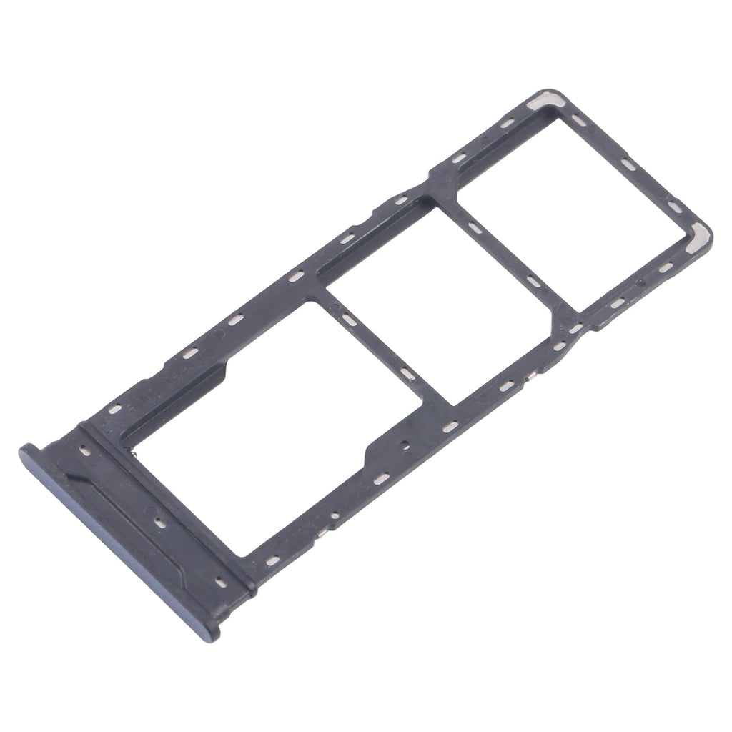 For Infinix Hot 40 X6836 5pcs SIM Card Tray + SIM Card Tray + Micro SD Card Tray (Blue)