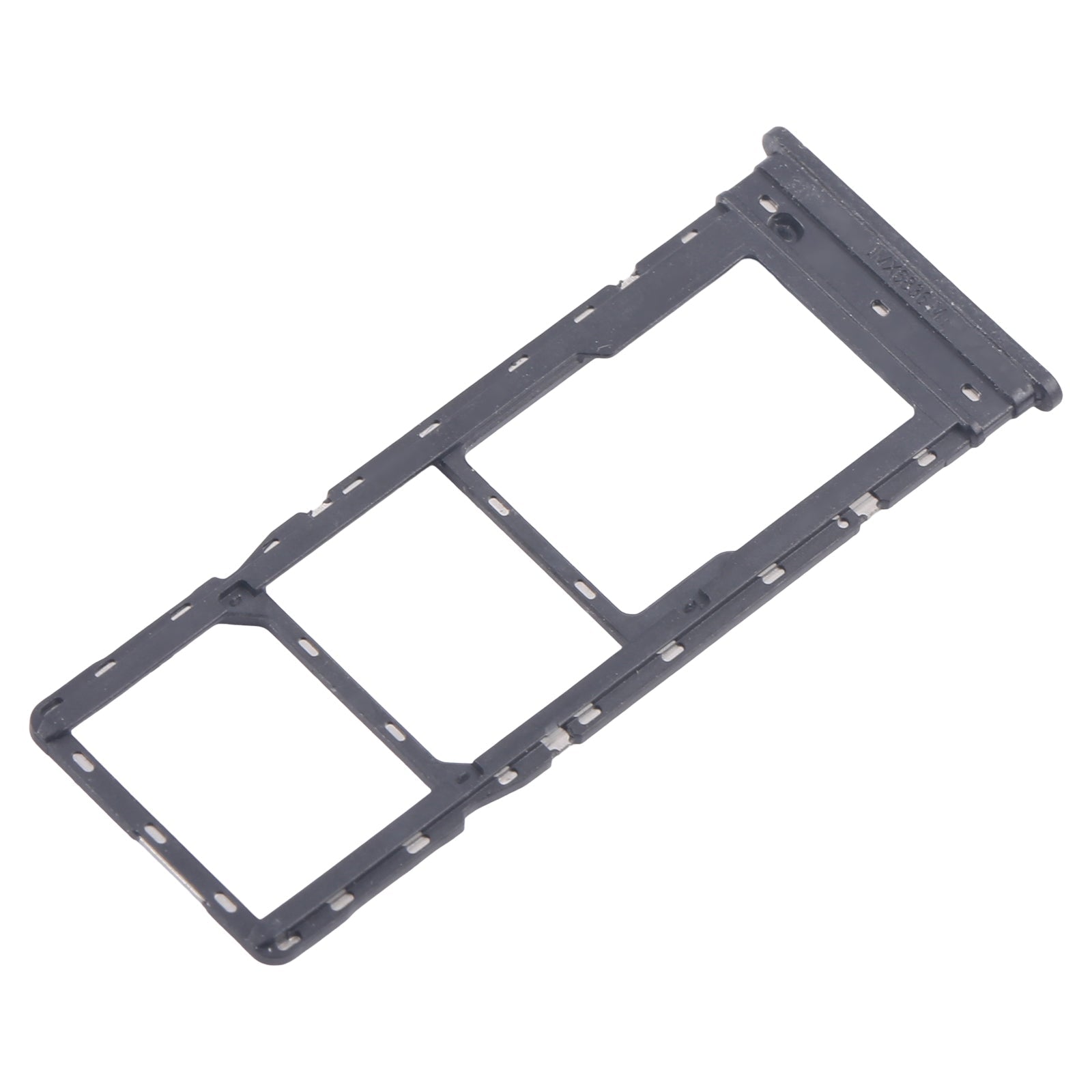 For Infinix Hot 40 X6836 5pcs SIM Card Tray + SIM Card Tray + Micro SD Card Tray (Blue)