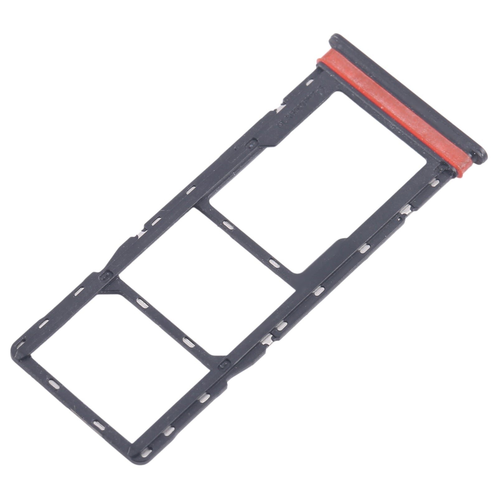 For Infinix Hot 40i X6528B 5pcs SIM Card Tray + SIM Card Tray + Micro SD Card Tray (Gold)