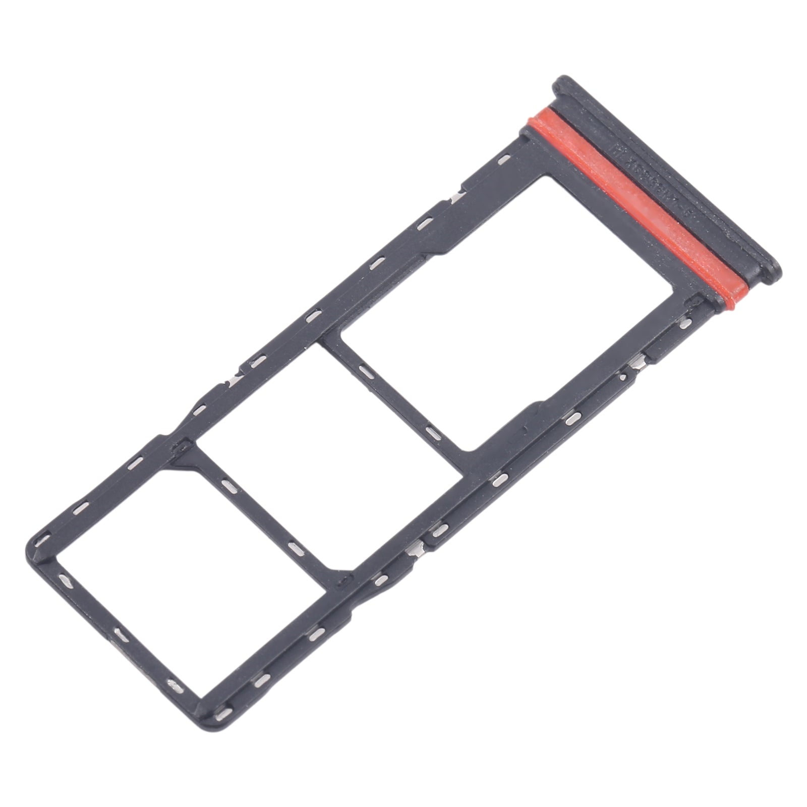 For Infinix Hot 40i X6528B 5pcs SIM Card Tray + SIM Card Tray + Micro SD Card Tray (Blue)