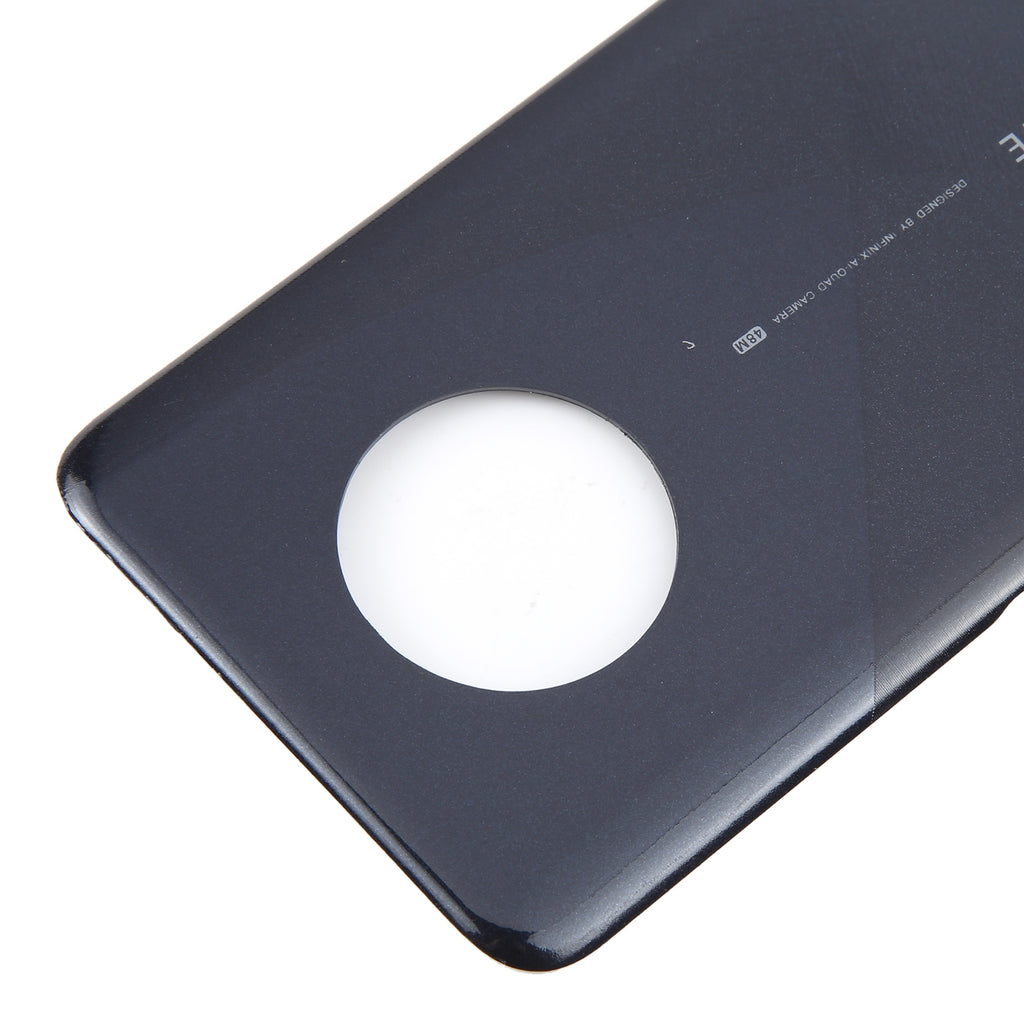 For Infinix Note 7 X690 Original Battery Back Cover(Black)