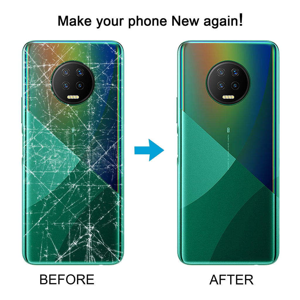 For Infinix Note 7 X690 Original Battery Back Cover(Green)
