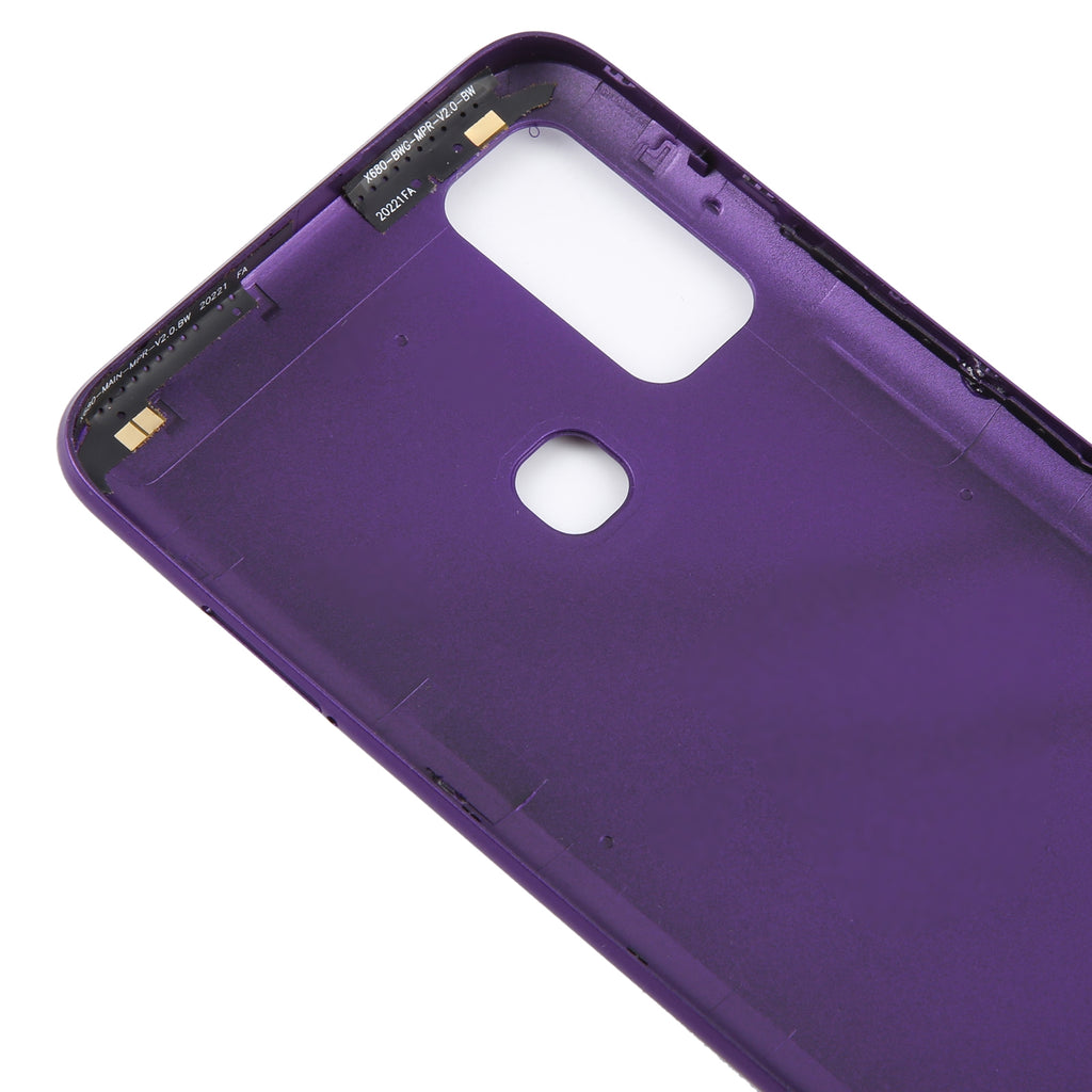 For Infinix Hot 9 Play X680 Original Battery Back Cover(Purple)