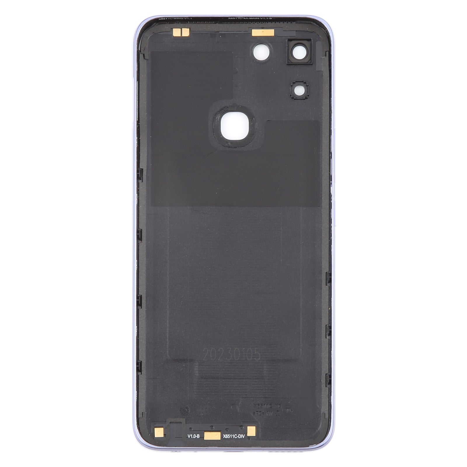 For Infinix Smart 6 X6511 Original Battery Back Cover(Purple)