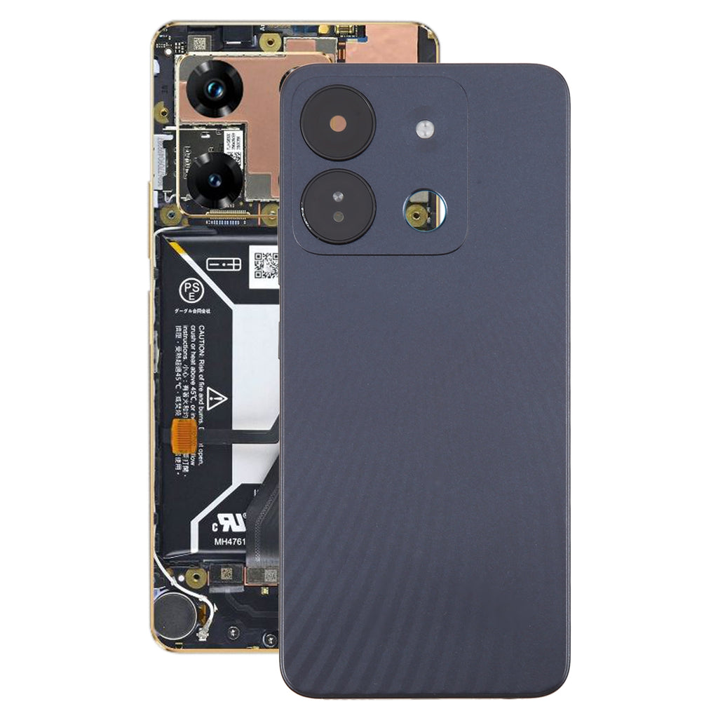 For Infinix Smart 7 HD X6516 Original Battery Back Cover(Black)