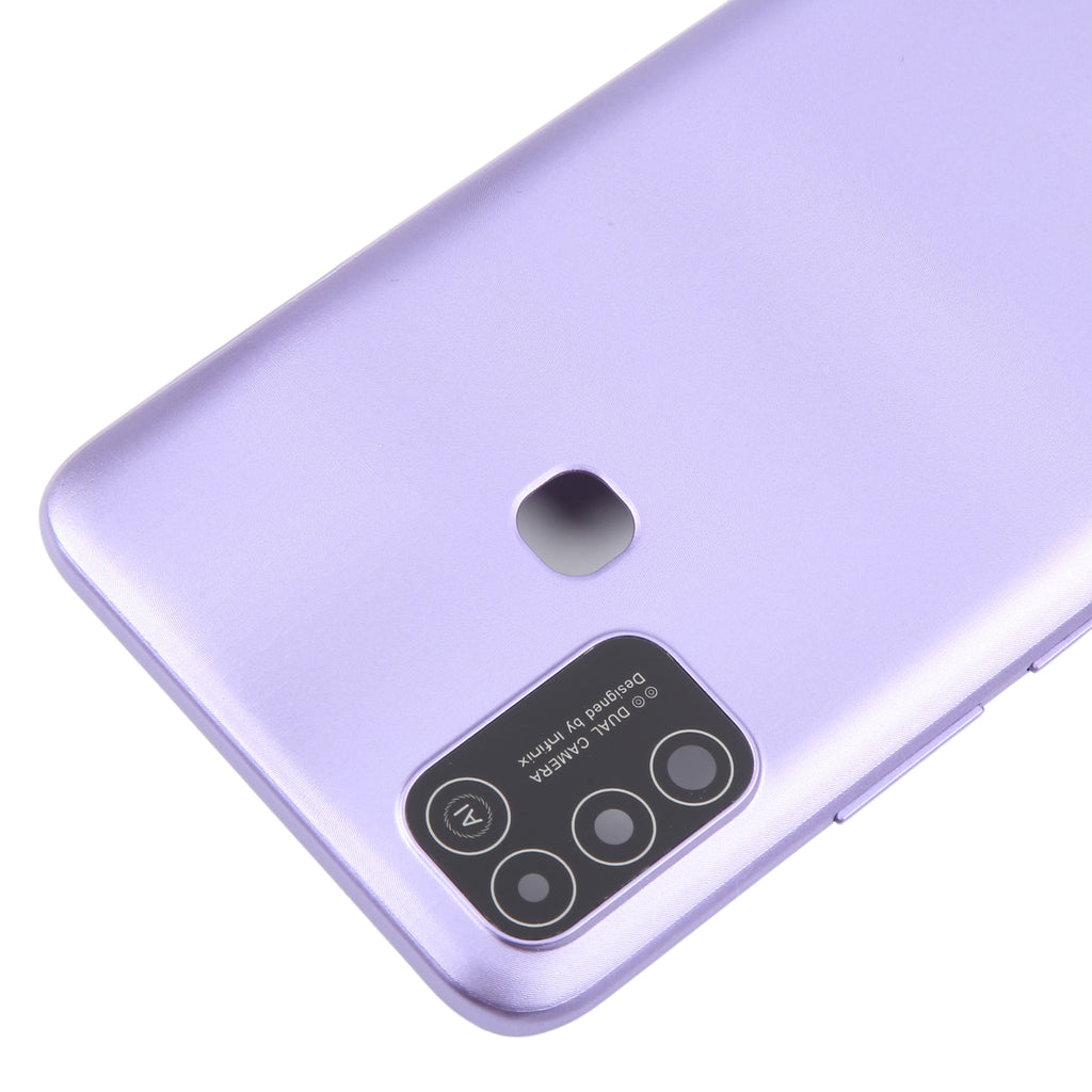For Infinix Hot 10 Play Original Battery Back Cover(Purple)