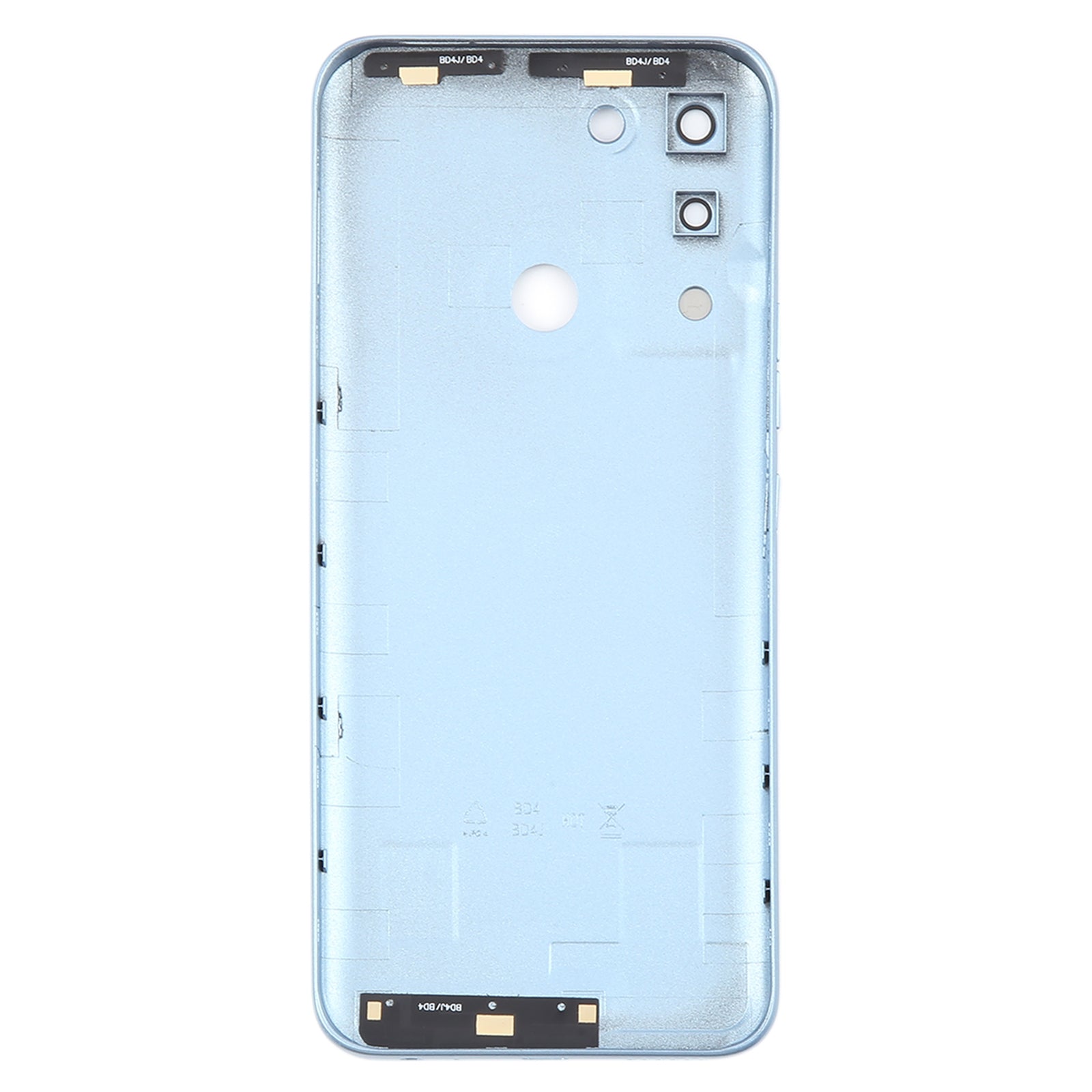 For Tecno Pop 5 LTE Original Battery Back Cover(Silver)