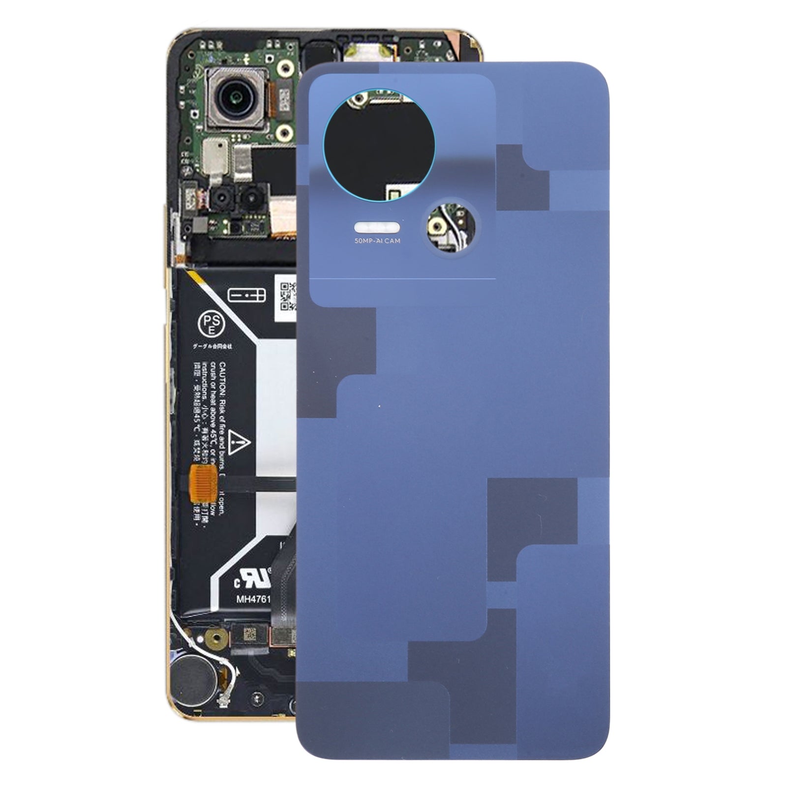 For Tecno Spark 10 5G Original Battery Back Cover(Black)