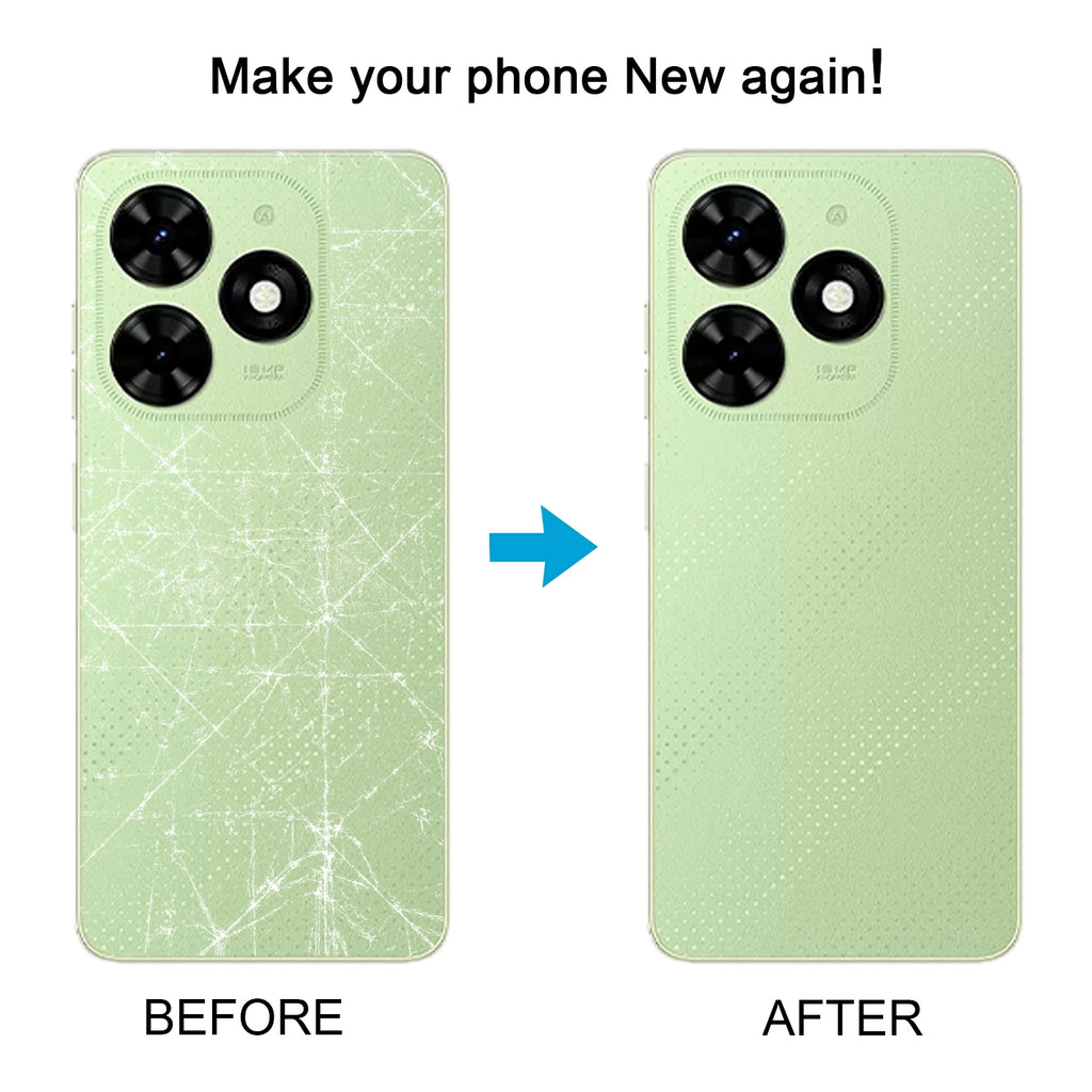 For Tecno Spark Go 2024 Original Battery Back Cover(Gold)