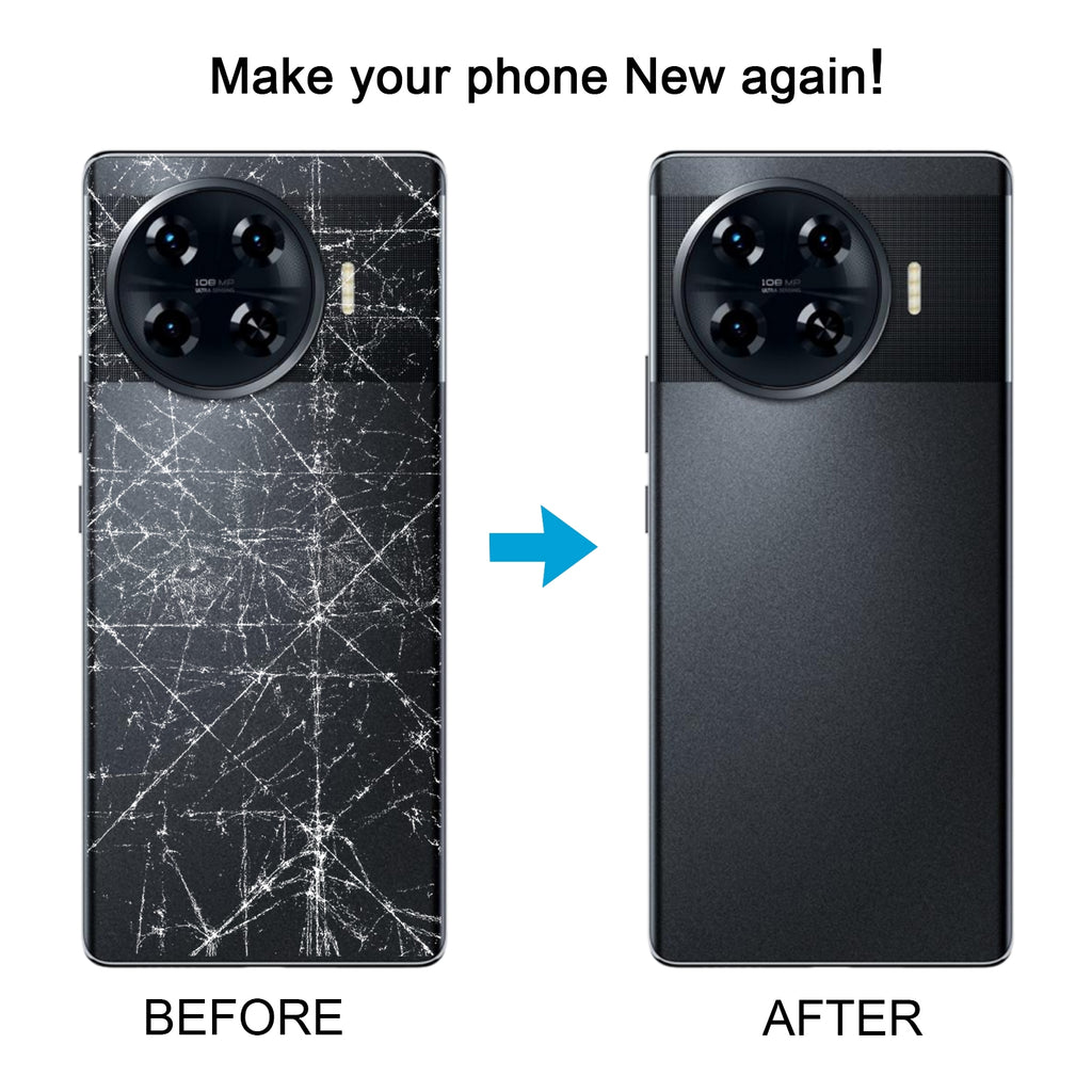 For Tecno Spark 20 Pro+ Original Battery Back Cover(White)