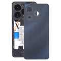 For itel P55 A666L Original Battery Back Cover(Black)