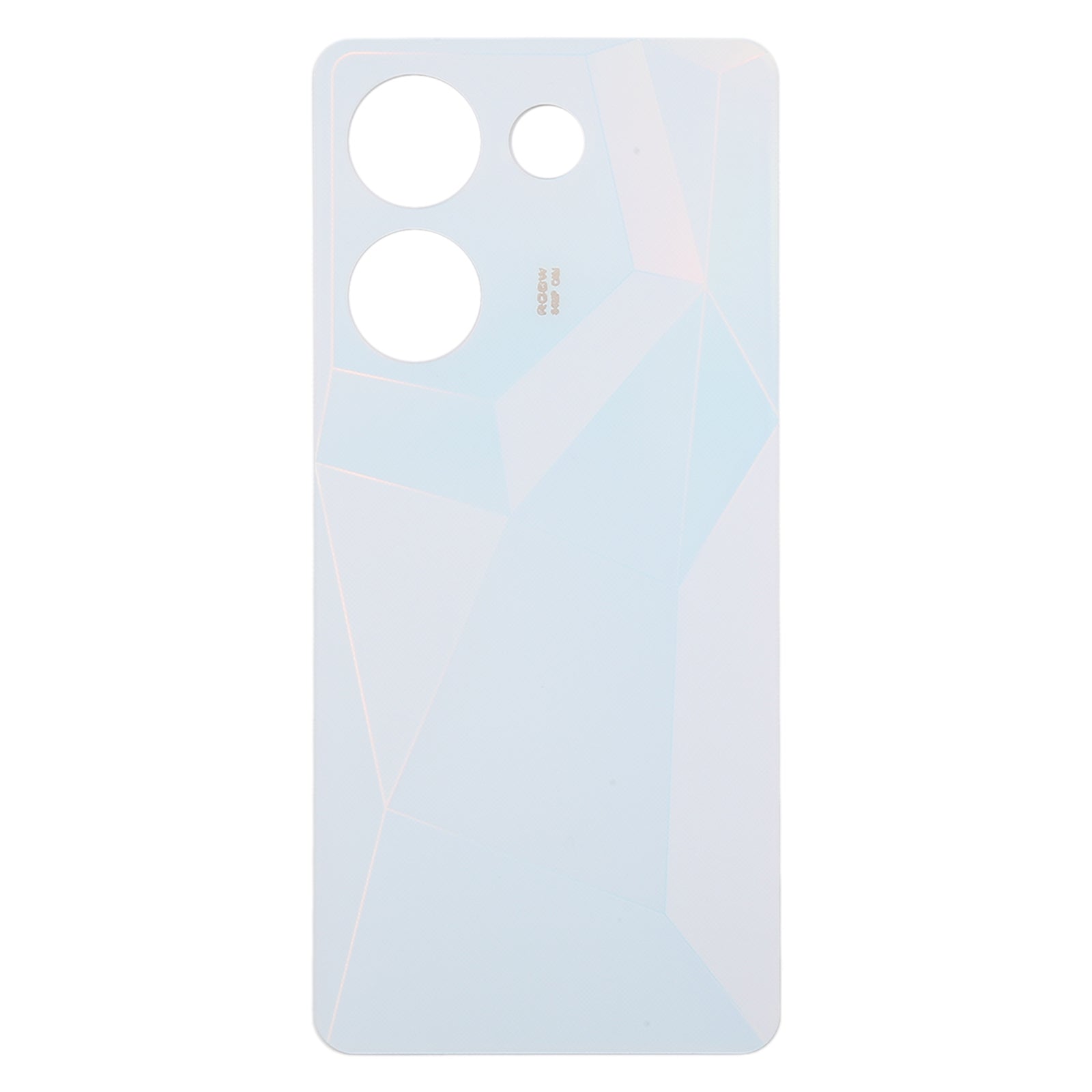 For Tecno Camon 20 Pro Original Battery Back Cover(White)