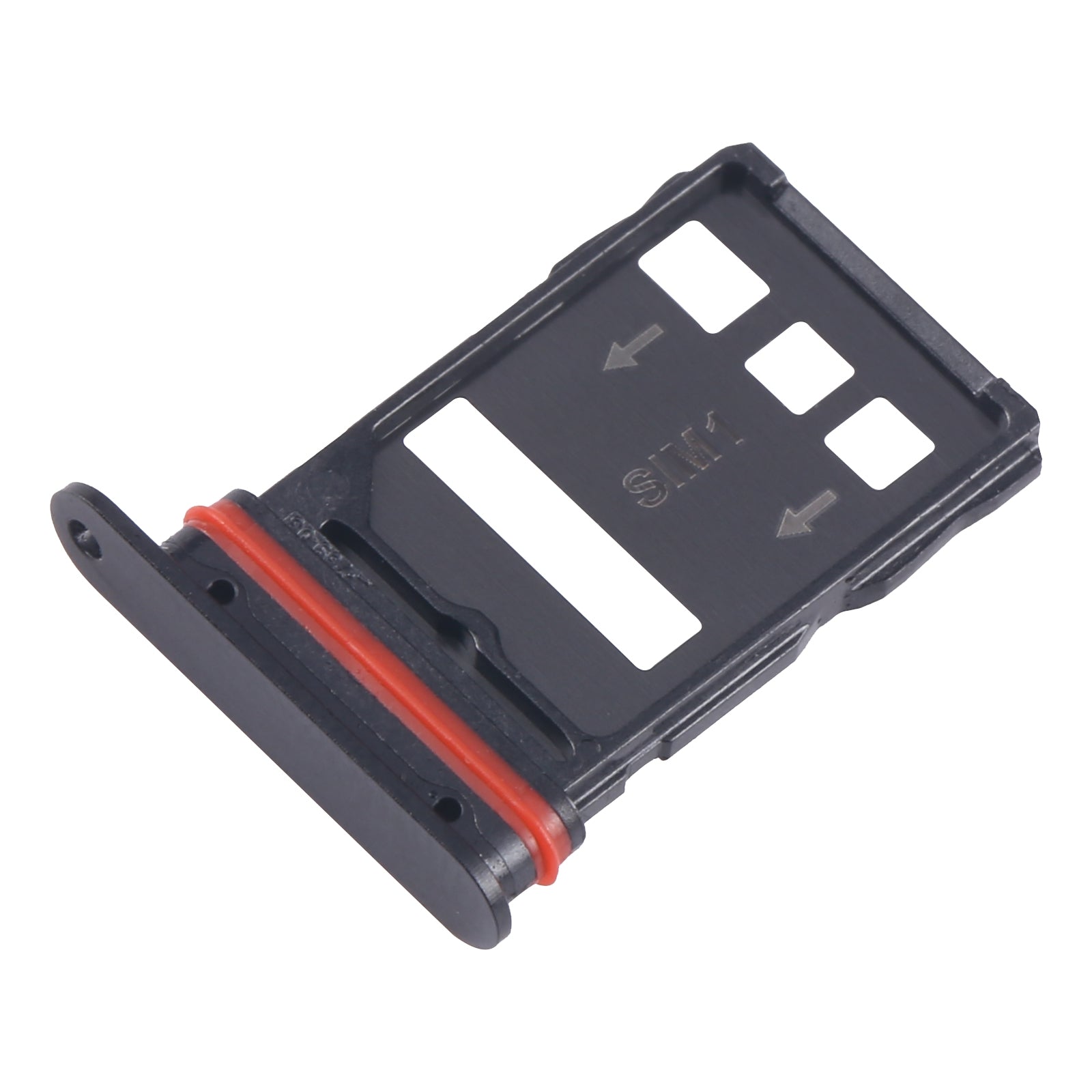 For ZTE nubia RedMagic 9 Pro NX769J SIM Card Tray + SIM Card Tray (Black)