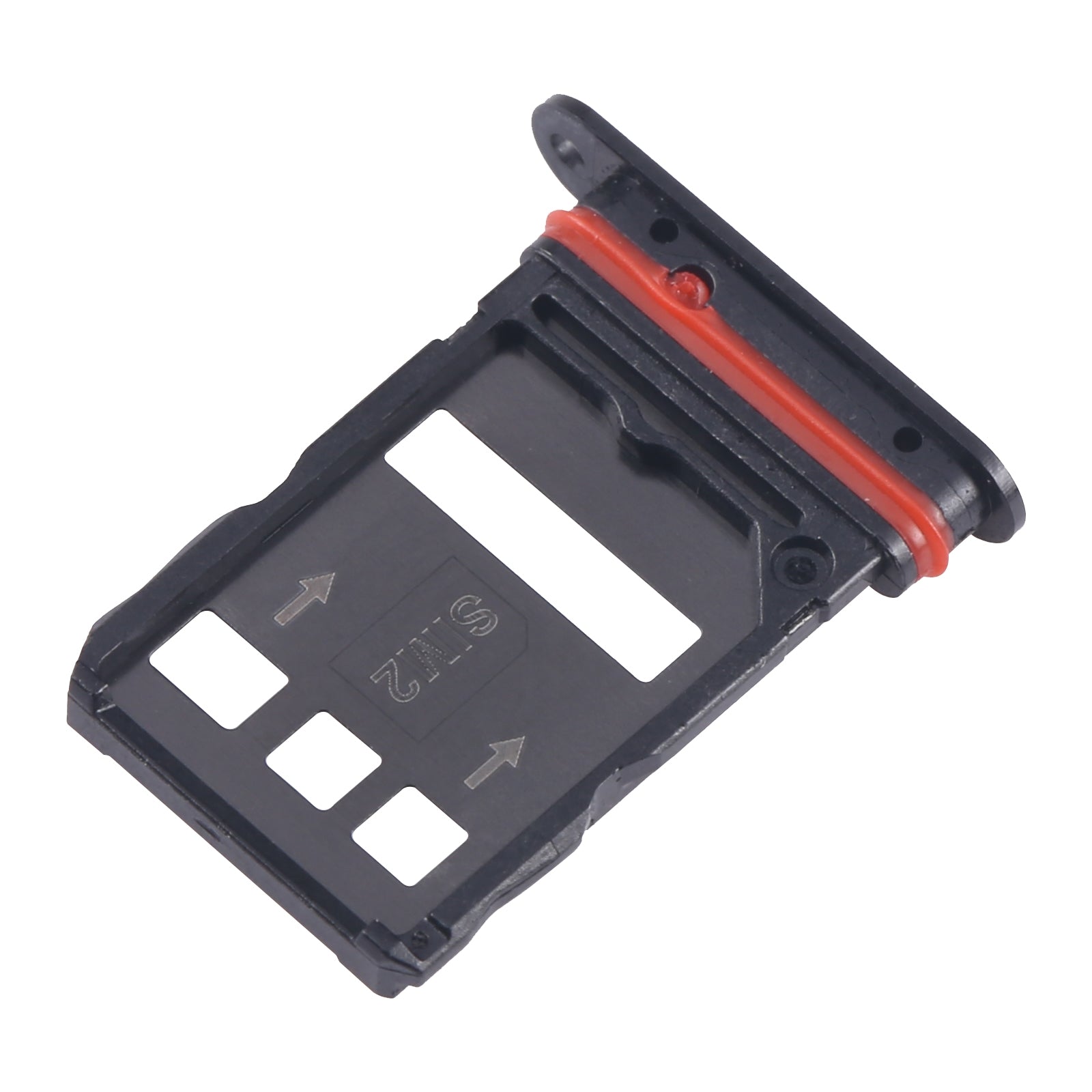 For ZTE nubia RedMagic 9 Pro NX769J SIM Card Tray + SIM Card Tray (Black)