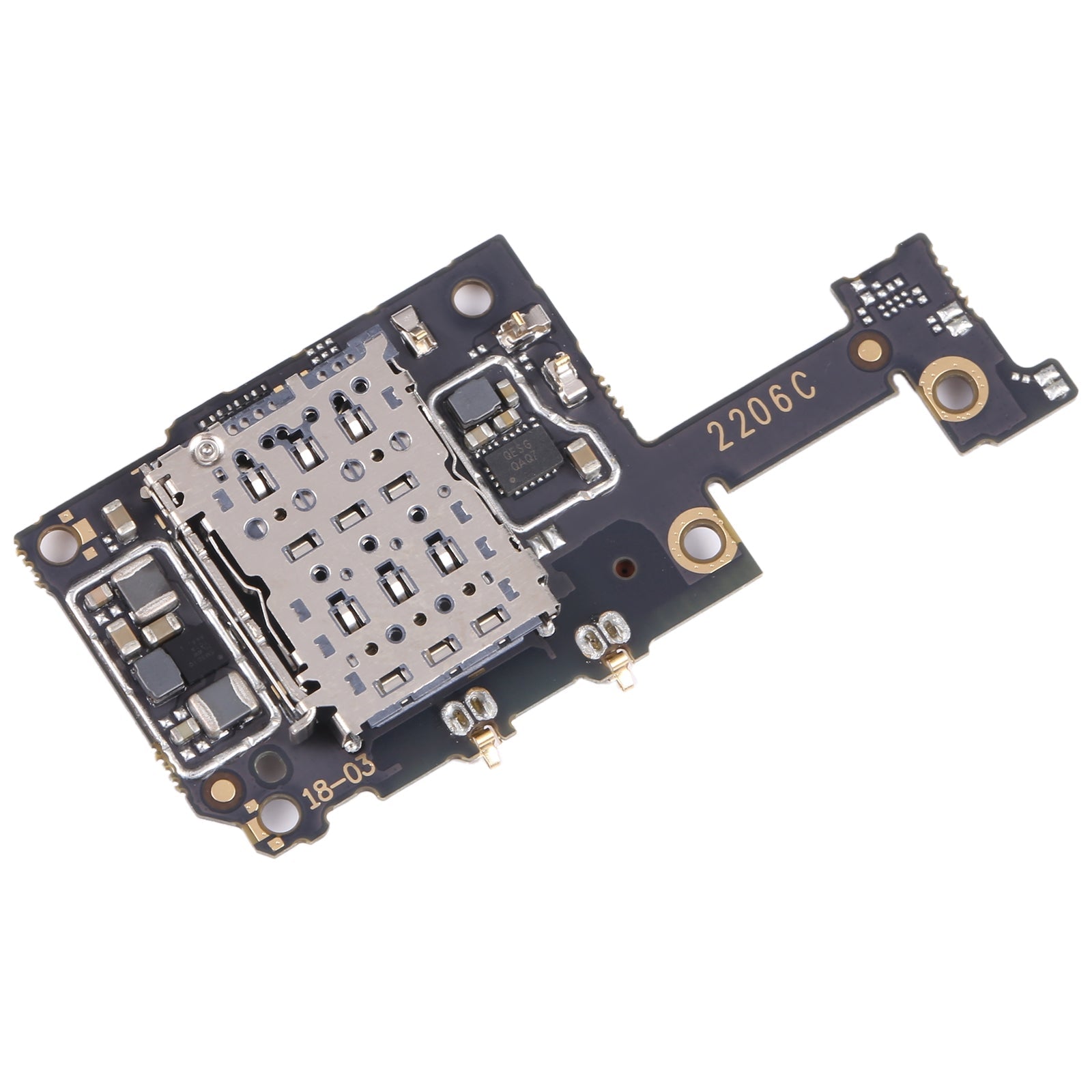 For Xiaomi Redmi Note 12 Pro 5G SIM Card Reader Board