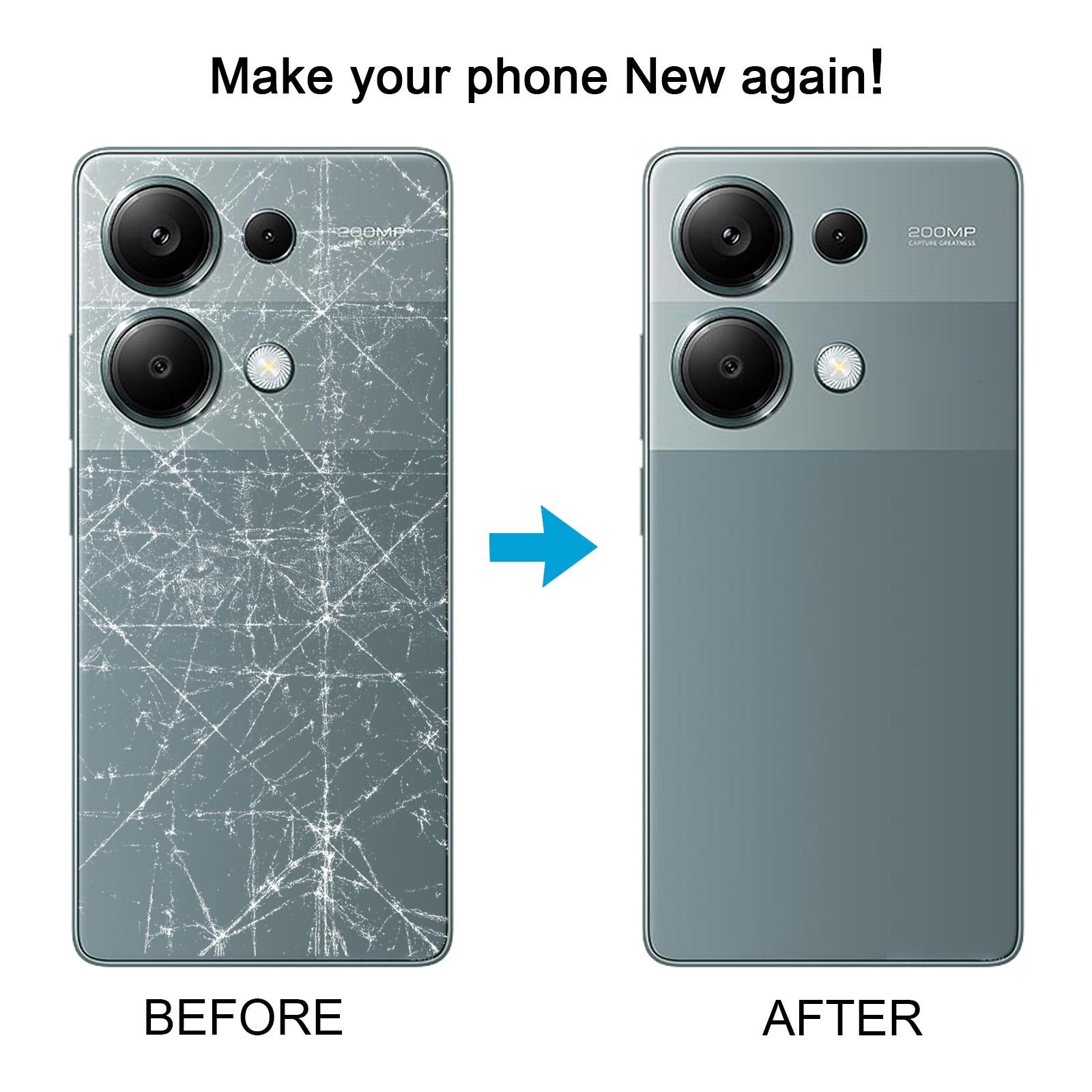 For Xiaomi Redmi Note 13 Pro 4G OEM Battery Back Cover(Green)