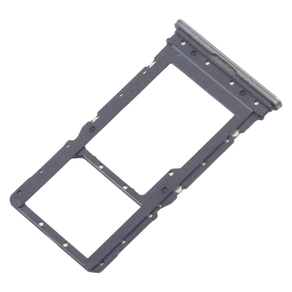 For Nokia C110 Original SIM Card Tray + Micro SD Card Tray (Black)