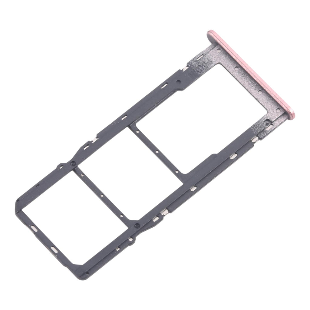 For Nokia C32 Original SIM Card Tray + SIM Card Tray + Micro SD Card Tray (Pink)