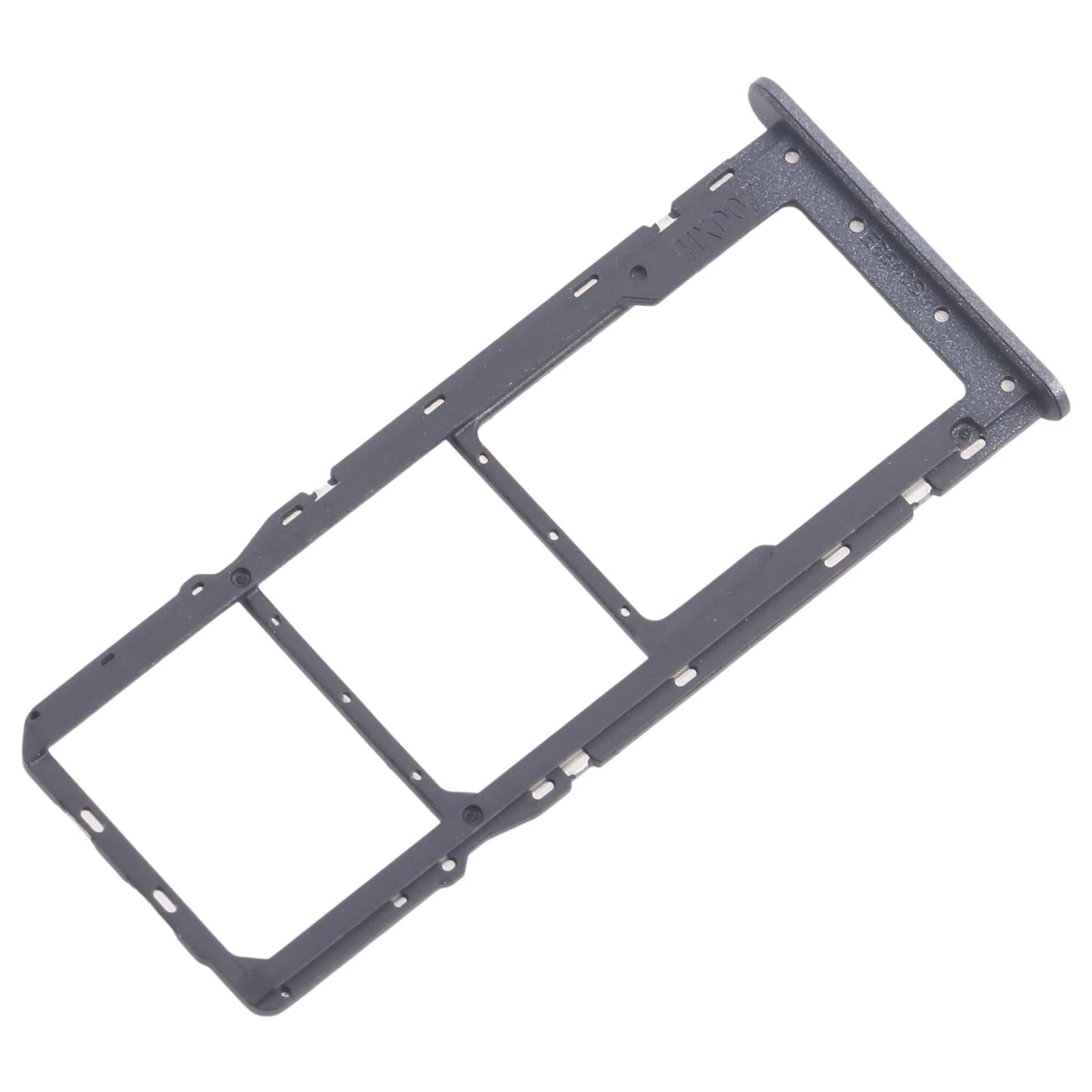 For Nokia C32 Original SIM Card Tray + SIM Card Tray + Micro SD Card Tray (Blue)