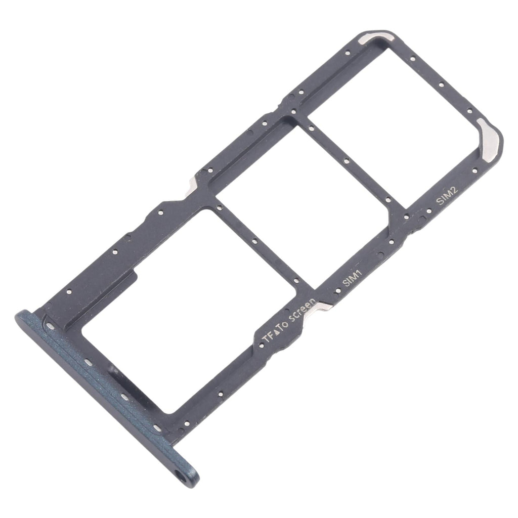 For Nokia G21 Original SIM Card Tray + SIM Card Tray + Micro SD Card Tray (Black)