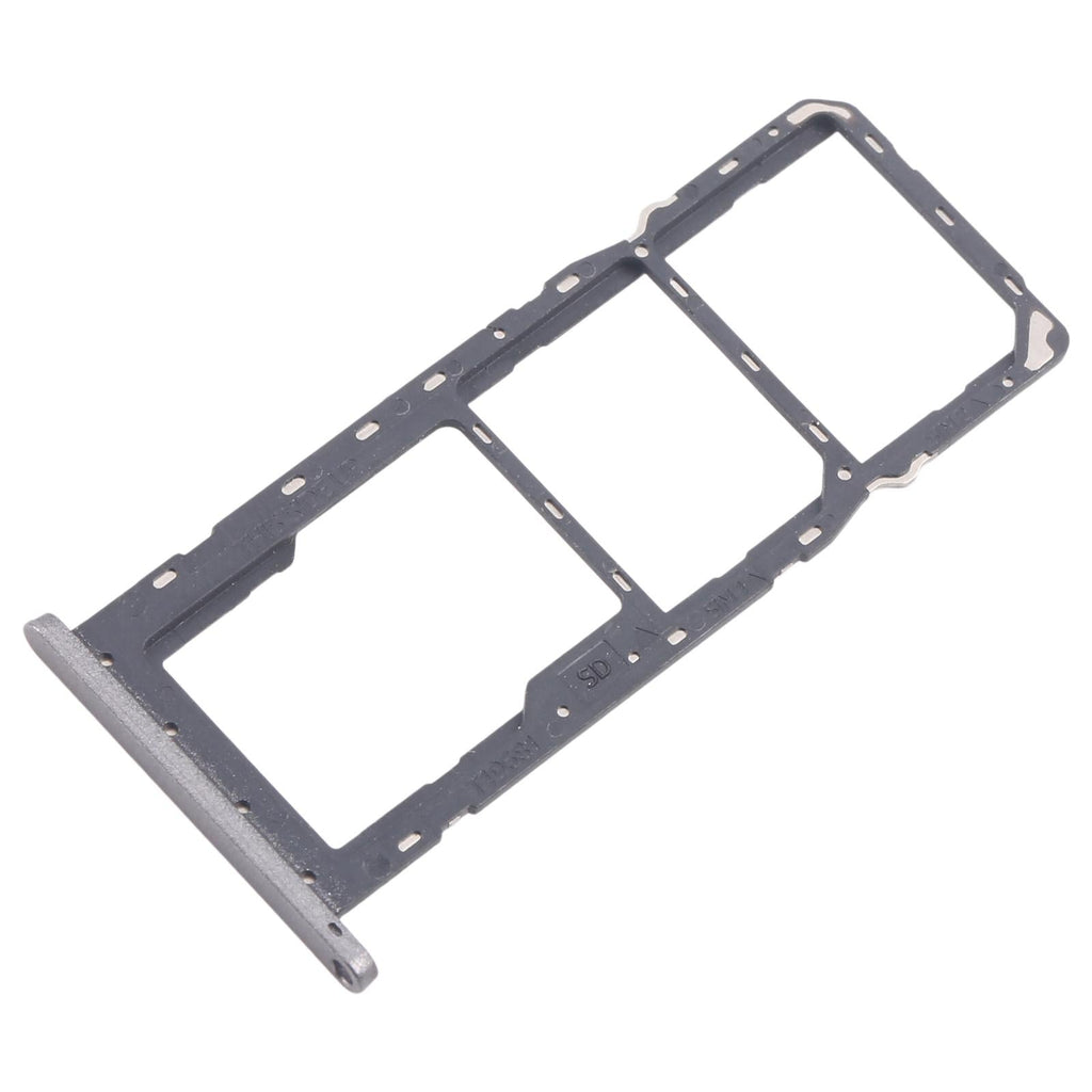 For Nokia C31 Original SIM Card Tray + SIM Card Tray + Micro SD Card Tray (Grey)