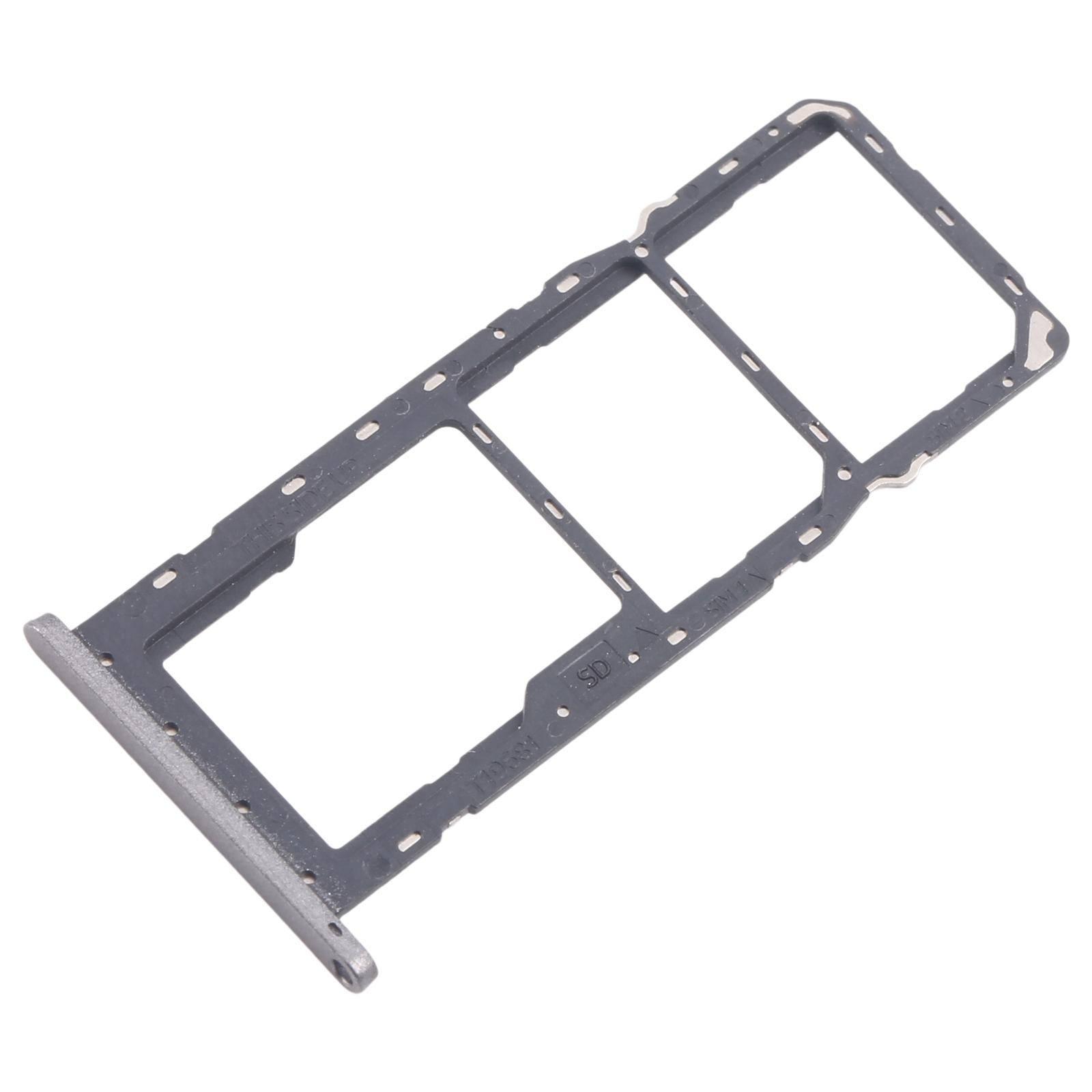 For Nokia C31 Original SIM Card Tray + SIM Card Tray + Micro SD Card Tray (Grey)