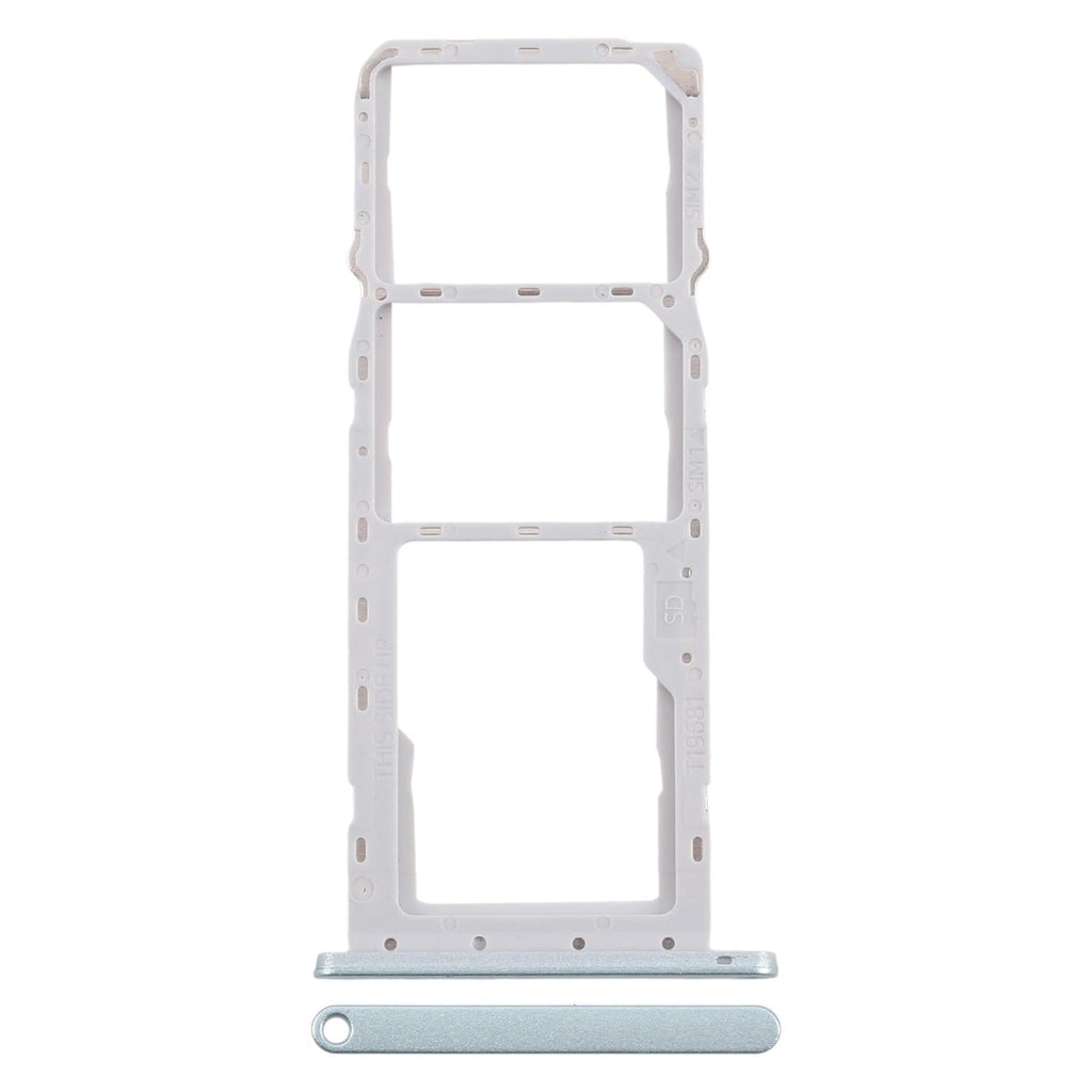 For Nokia C31 Original SIM Card Tray + SIM Card Tray + Micro SD Card Tray (Blue)