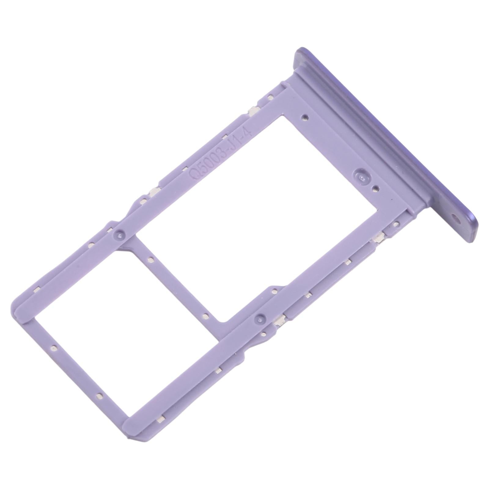 For Nokia G42 Original SIM Card Tray + SIM Card Tray / Micro SD Card Tray (Purple)