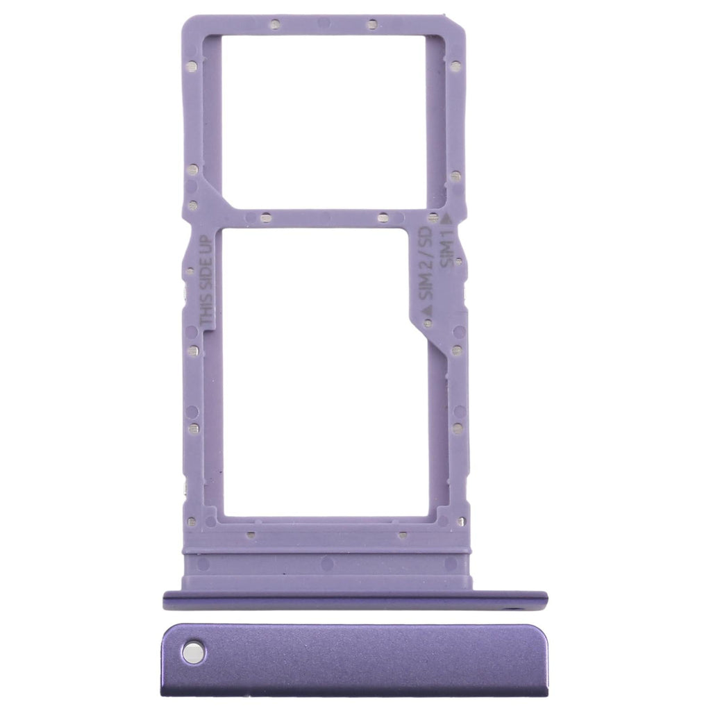 For Nokia G42 Original SIM Card Tray + SIM Card Tray / Micro SD Card Tray (Purple)