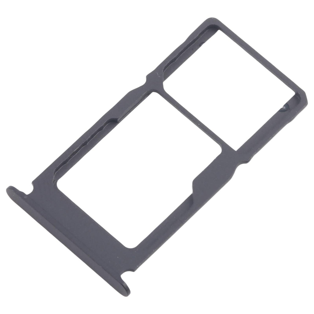 For Nokia G50 Original SIM Card Tray + SIM Card Tray / Micro SD Card Tray (Black)