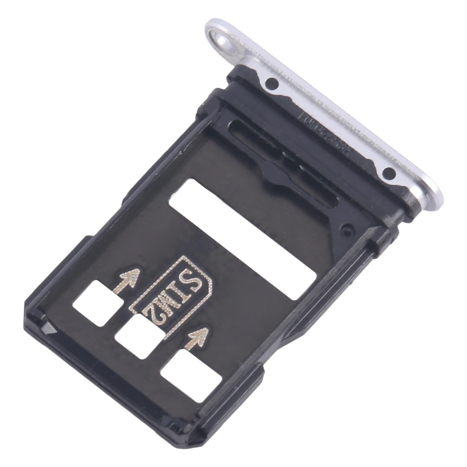For ZTE nubia RedMagic 8 Pro+ SIM Card Tray + SIM Card Tray (Silver)