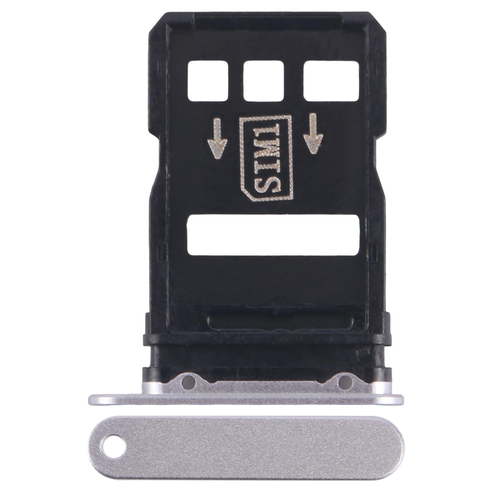 For ZTE nubia RedMagic 8 Pro+ SIM Card Tray + SIM Card Tray (Silver)