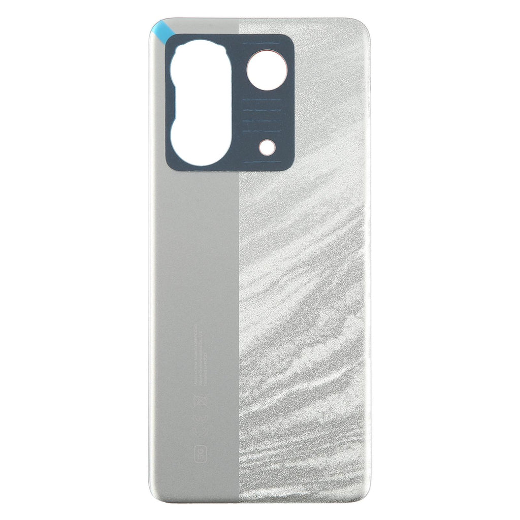 For Xiaomi Poco M7 Pro 5G Original Battery Back Cover(Silver)