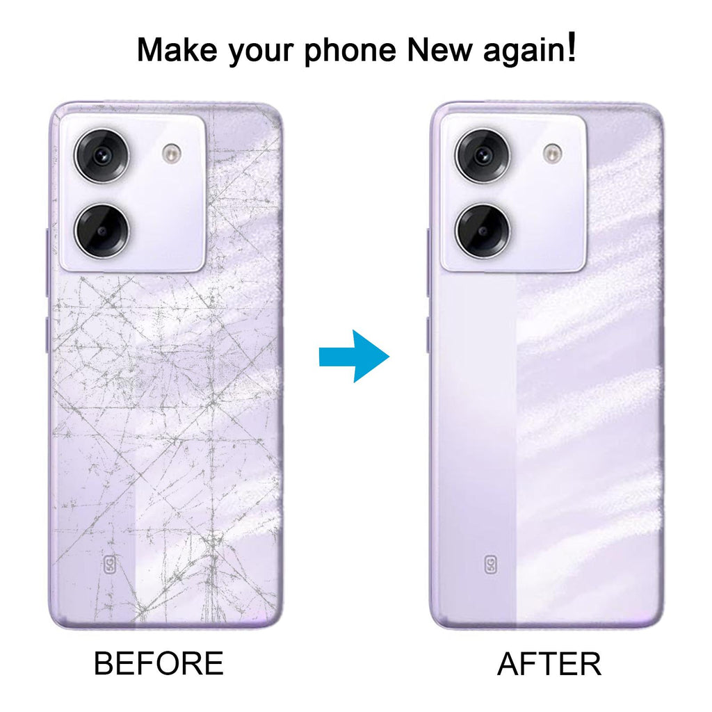 For Xiaomi Poco M7 Pro 5G Original Battery Back Cover(Silver)