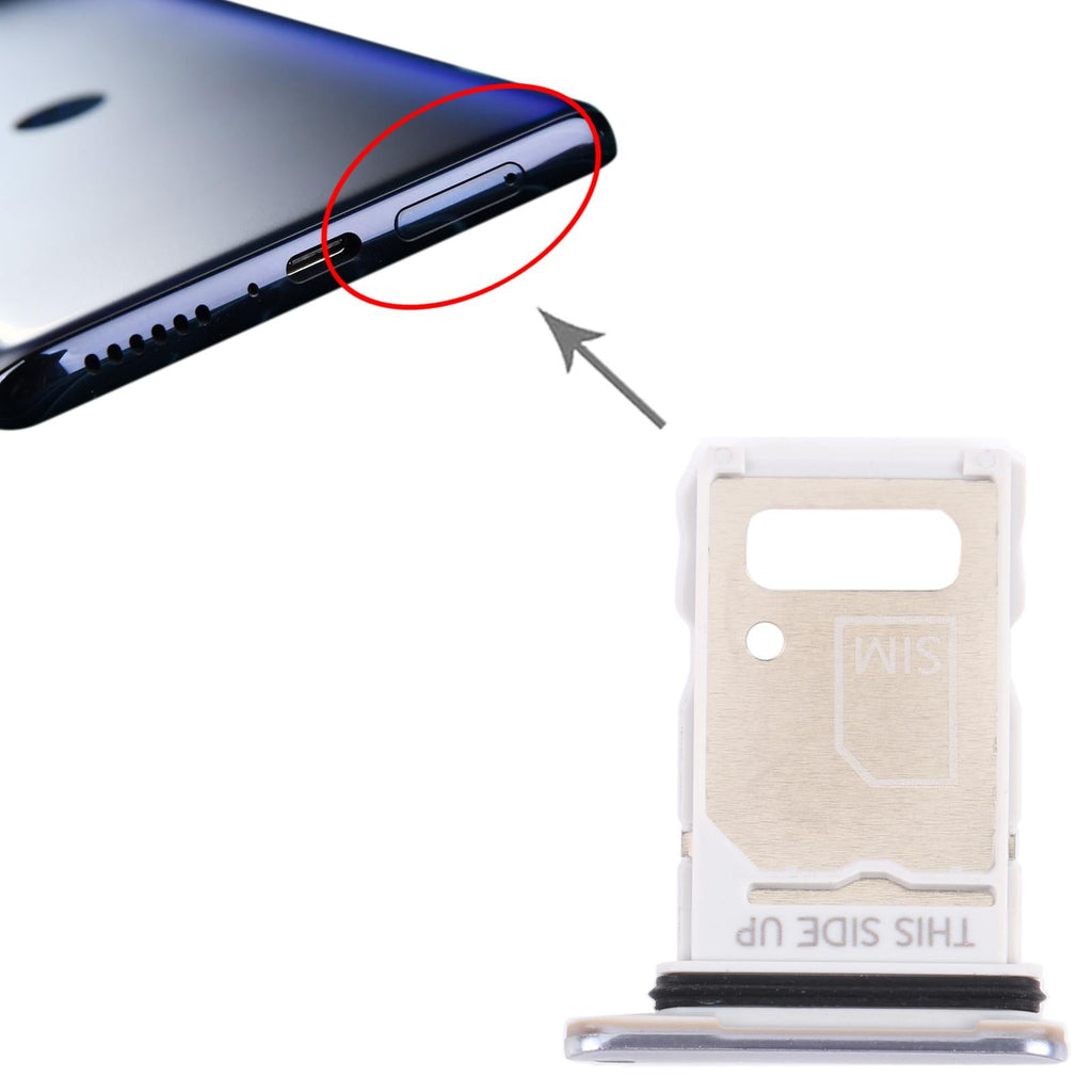 For Motorola Moto X30 Pro SIM Card Tray (White)