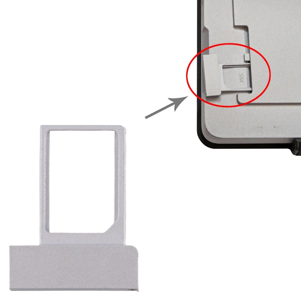 For Microsoft Surface Pro 5 1807 LTE SIM Card Tray (Silver)