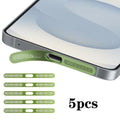 For Samsung Galaxy S26+ 5G 5pcs High-Density Metallic Integrated Speaker Dust Cover(Green)
