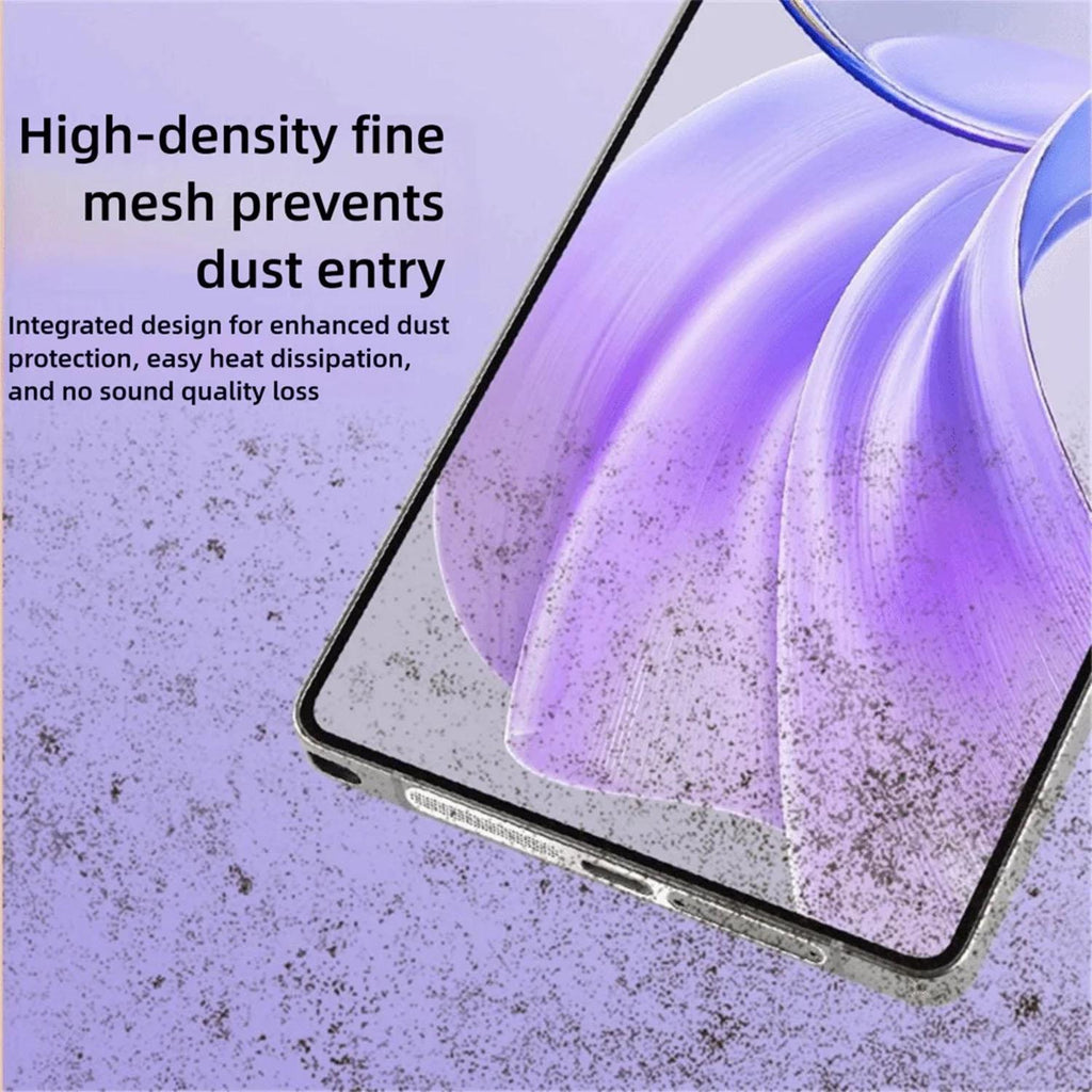 For Samsung Galaxy S26 5G 5pcs High-Density Metallic Integrated Speaker Dust Cover(Gold)
